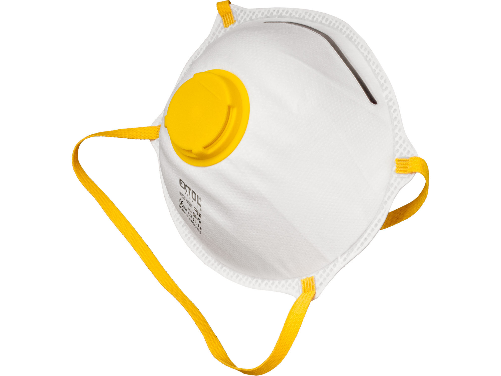 EXTOL PREMIUM 8856724 Respirátory FFP2 5ks, s výdychovým ventilom, tvarované