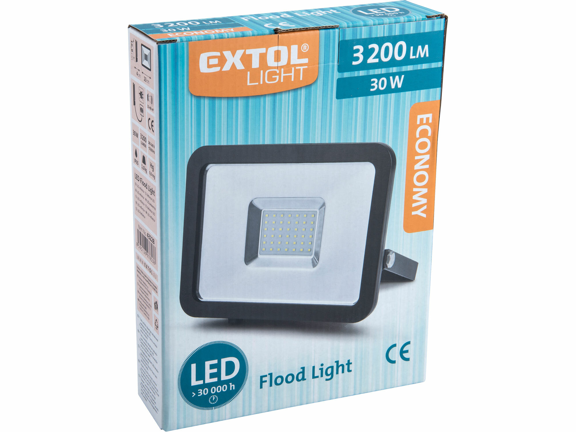 EXTOL LIGHT 43228 Svietidlo 30W, 42x LED, 3200lm, IP65