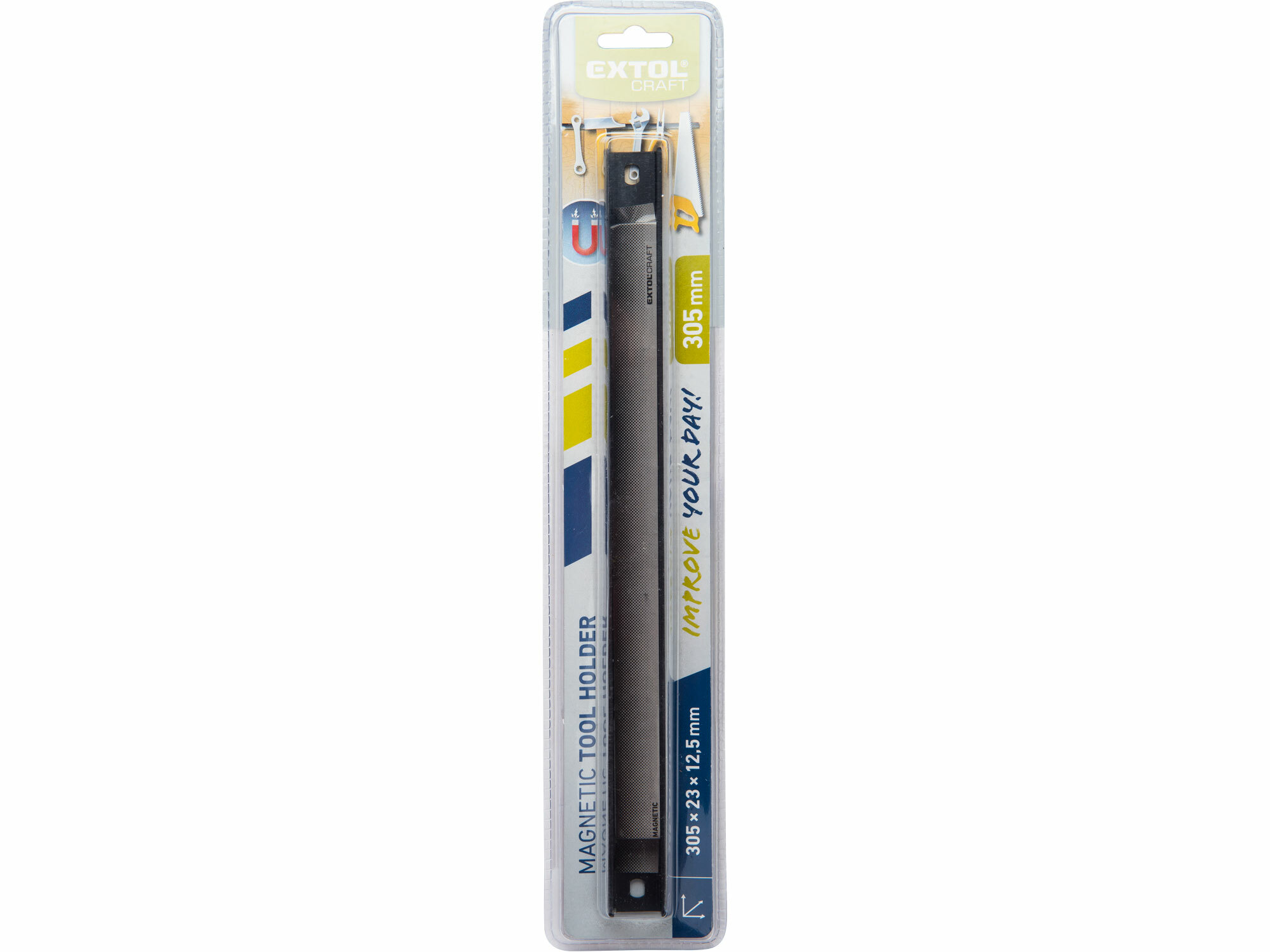 EXTOL CRAFT 77901 Magnetická lišta univerzálna 12", 305x23mm