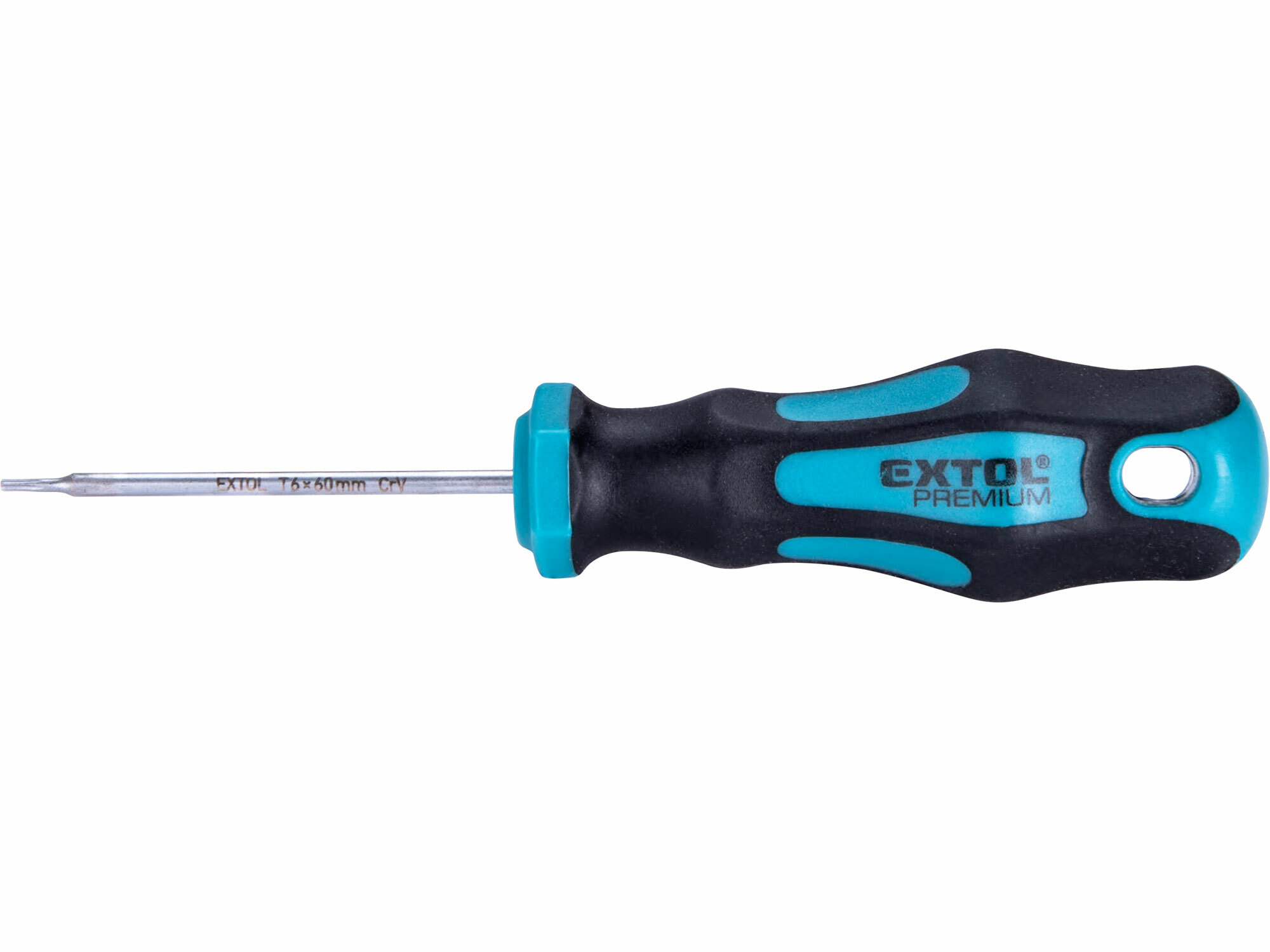 EXTOL PREMIUM 8819240 Skrutkovač TORX, magnetický, T6x60mm