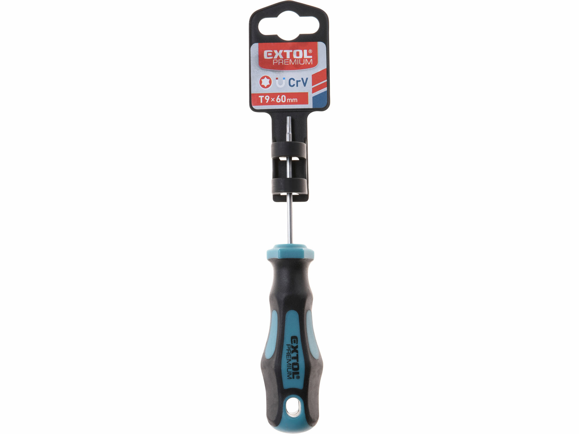 EXTOL PREMIUM 8819243 Skrutkovač TORX, magnetický, T9x60mm