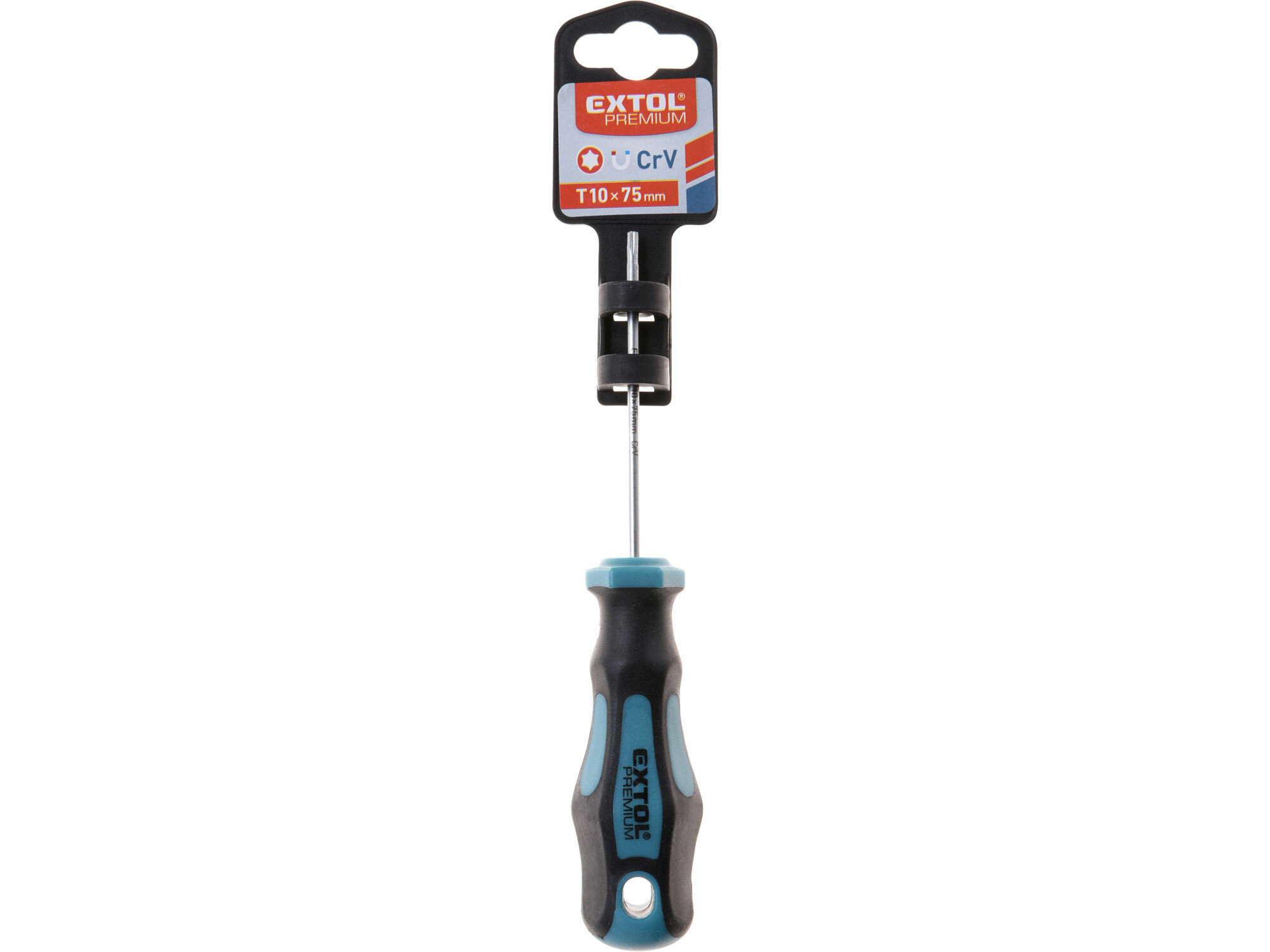 EXTOL PREMIUM 8819244 Skrutkovač TORX, magnetický, T10x75mm