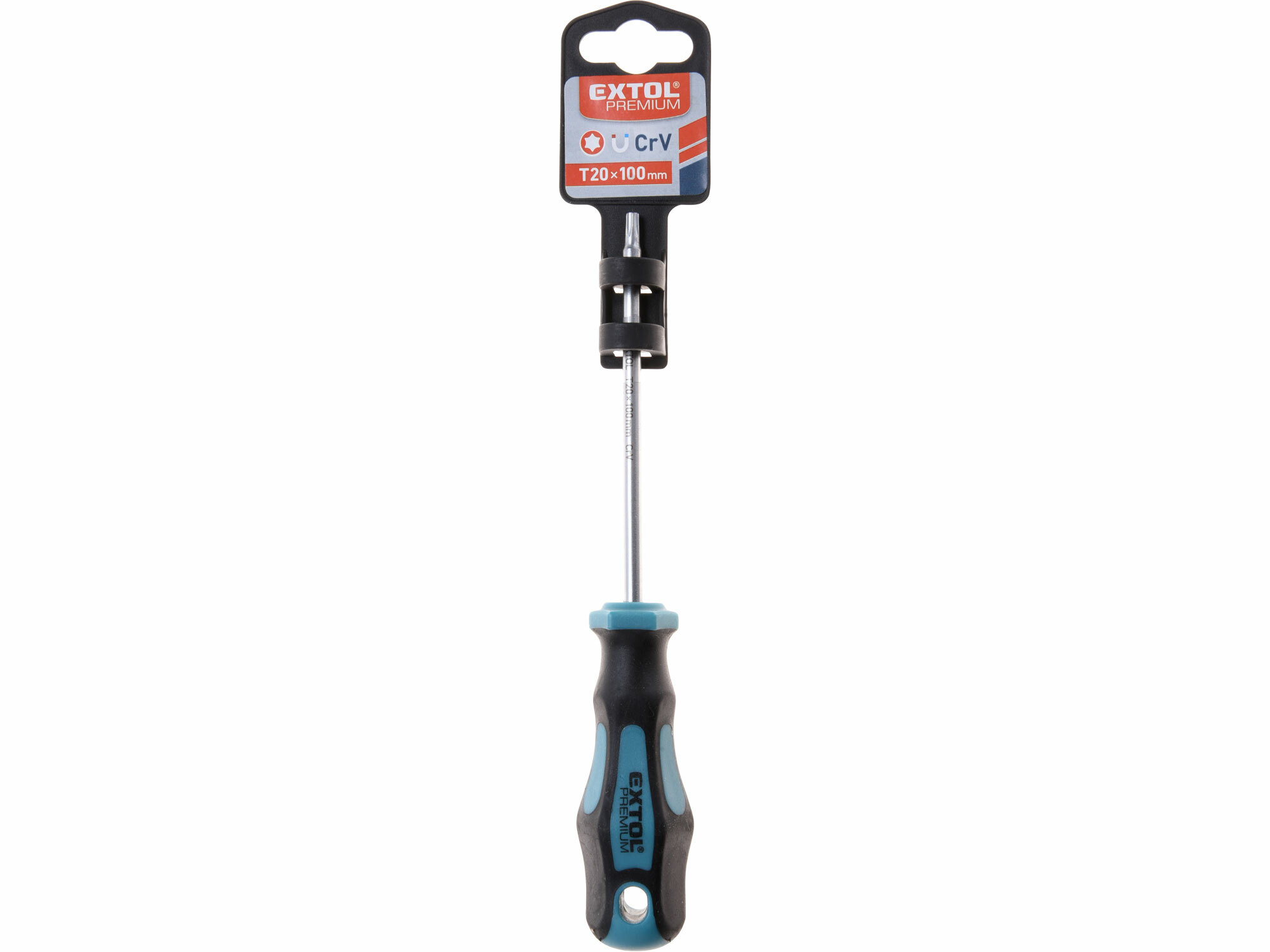 EXTOL PREMIUM 8819246 Skrutkovač TORX, magnetický, T20x100mm