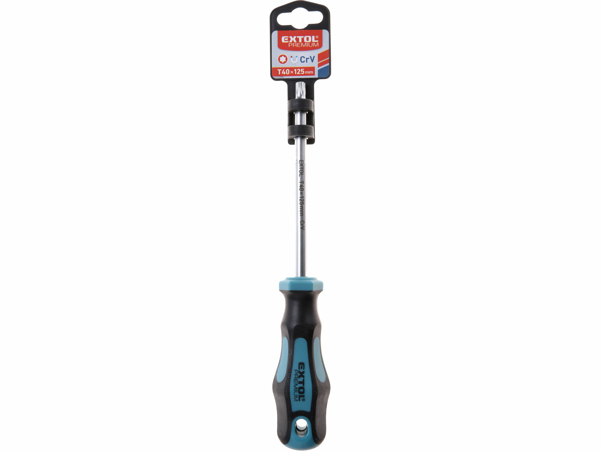 EXTOL PREMIUM 8819250 Skrutkovač TORX, magnetický, T40x125mm