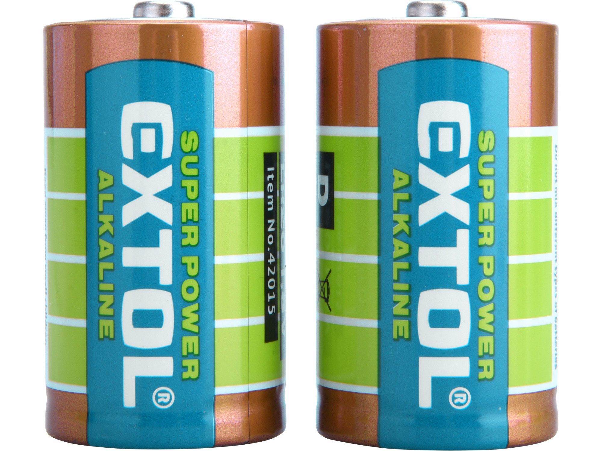 EXTOL ENERGY 42015 Batéria alkalická 2ks, 1,5V, typ D