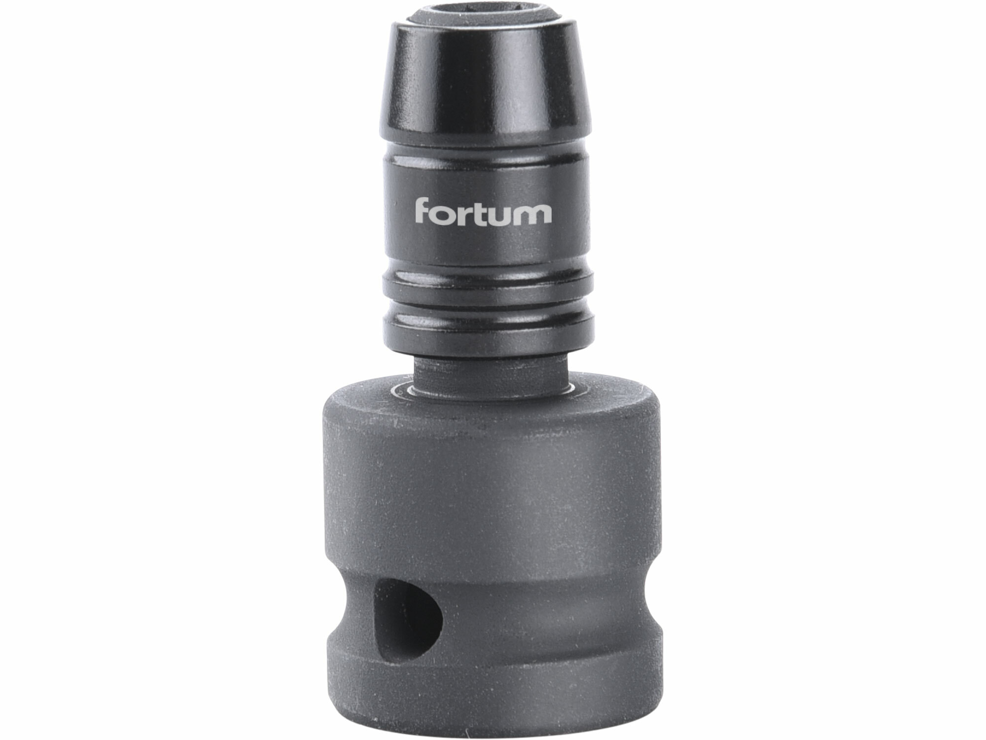 FORTUM 4790002 Adaptér rázový na bit, 1/2" 4-hran na 1/4" 6-hran so zámkom