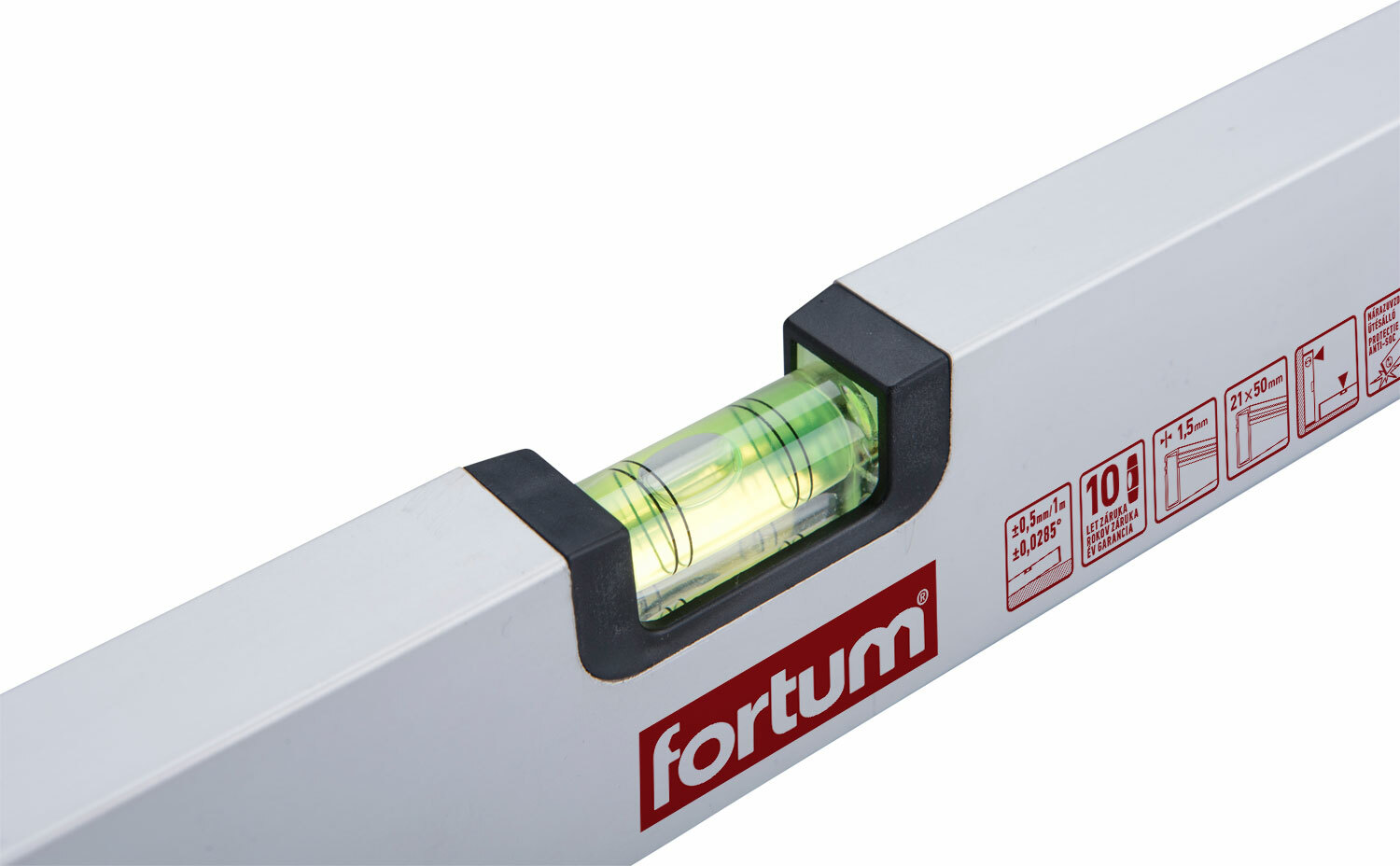 FORTUM 4783574 Vodováha hliníková, 2 libely, 400mm