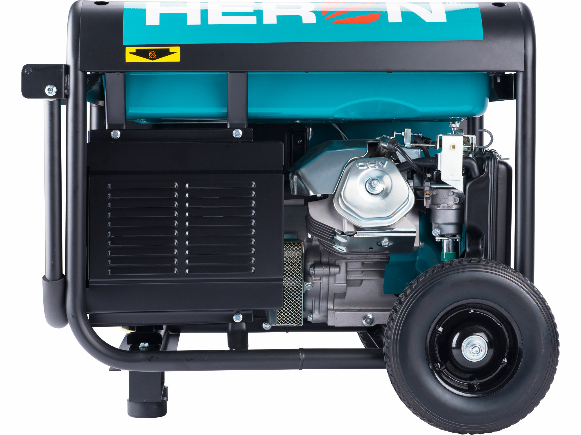 HERON 8896419 Elektrocentrála rámová benzínová 1F, 7,0kW