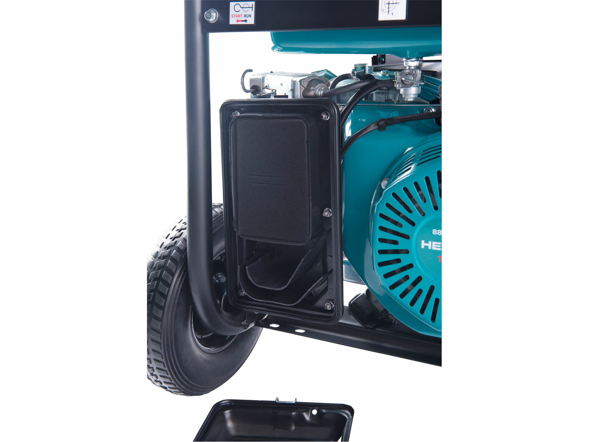 HERON 8896419 Elektrocentrála rámová benzínová 1F, 7,0kW