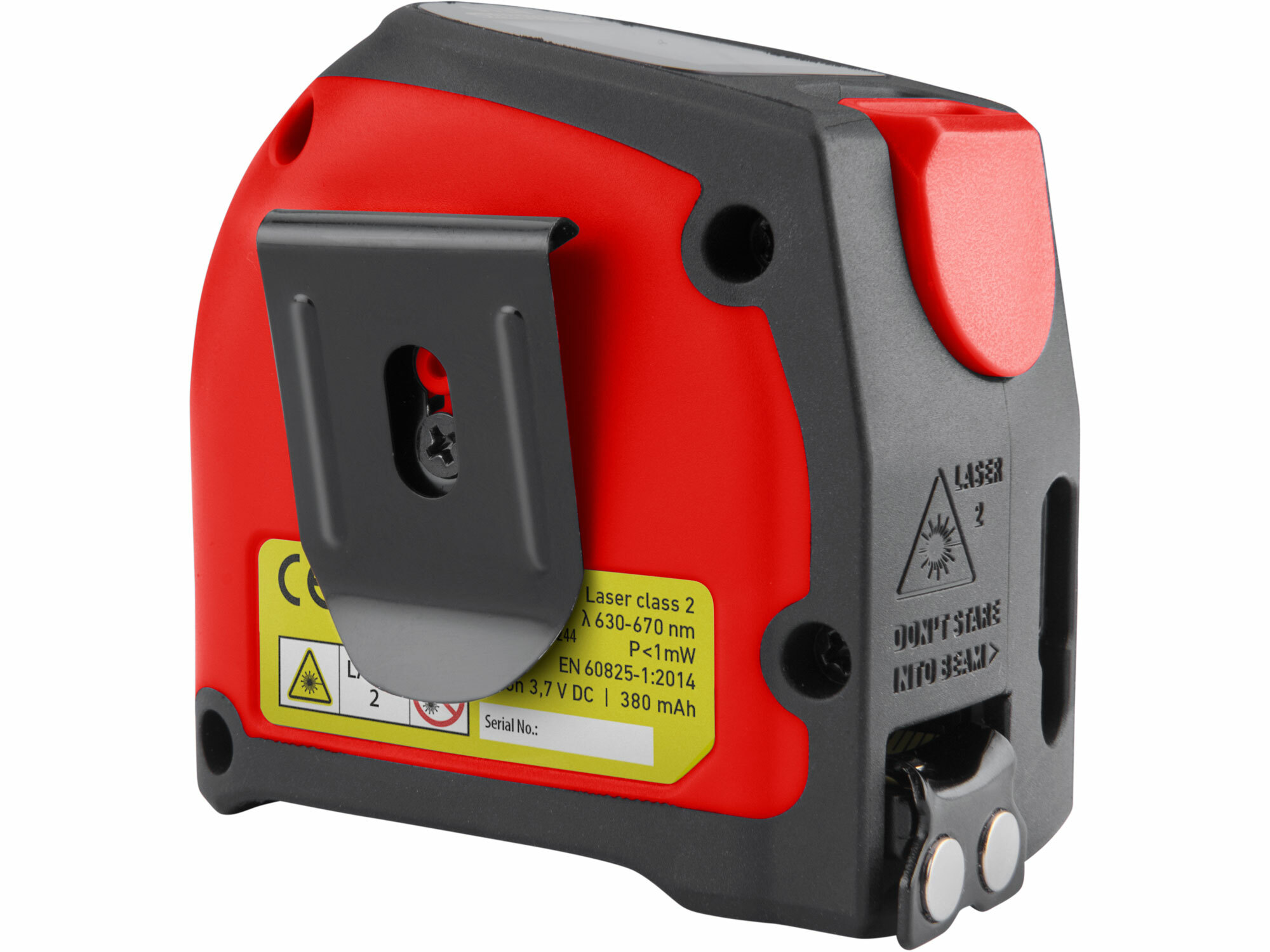 FORTUM 4780275 Meter zvinovací s laserovým meračom vzdialenosti 2v1