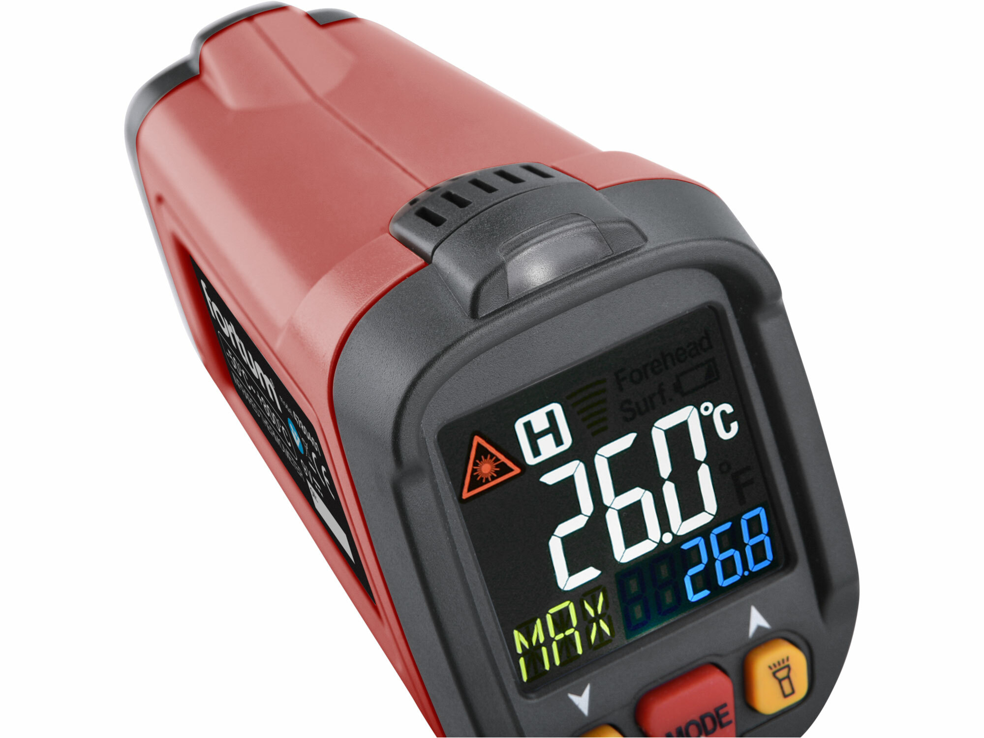 FORTUM 4780401 Merač teploty bezkontaktný, rozsah -50°C až 800°C
