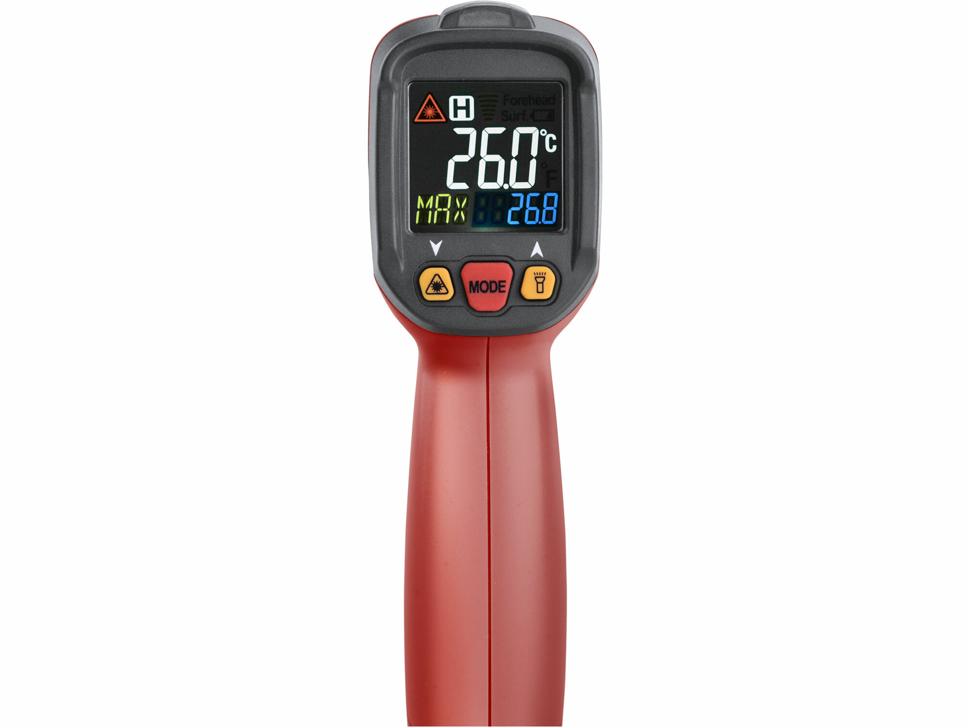 FORTUM 4780401 Merač teploty bezkontaktný, rozsah -50°C až 800°C