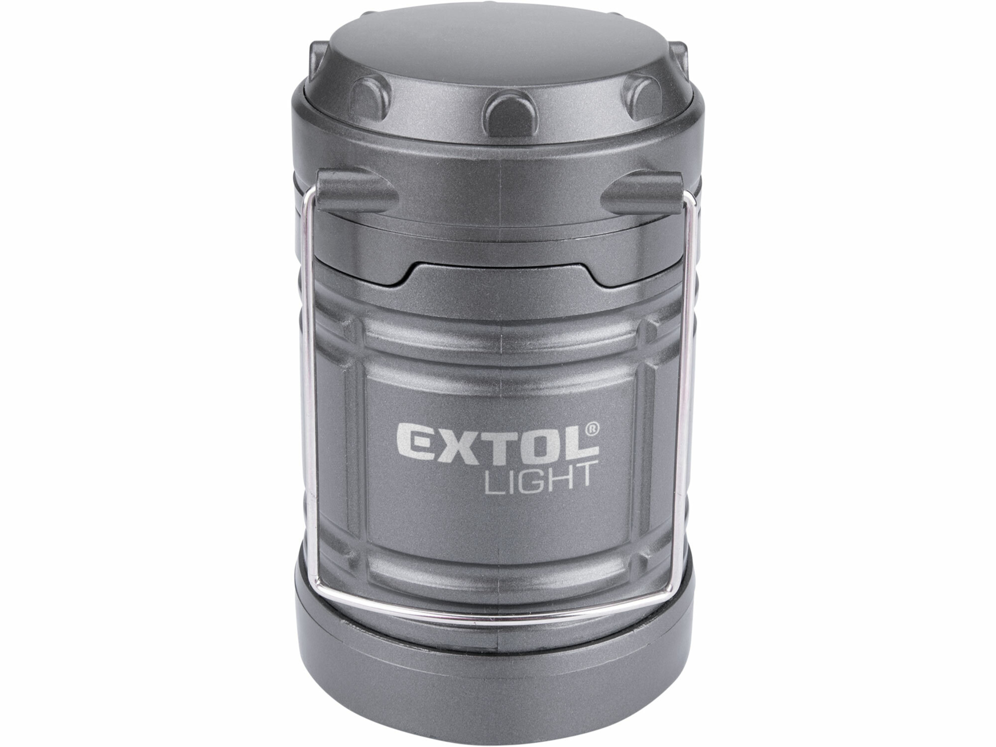 EXTOL LIGHT 43158 Svietidlo kempingové, 75lm, efekt "plameň" (25lm), 3x1,5V AA