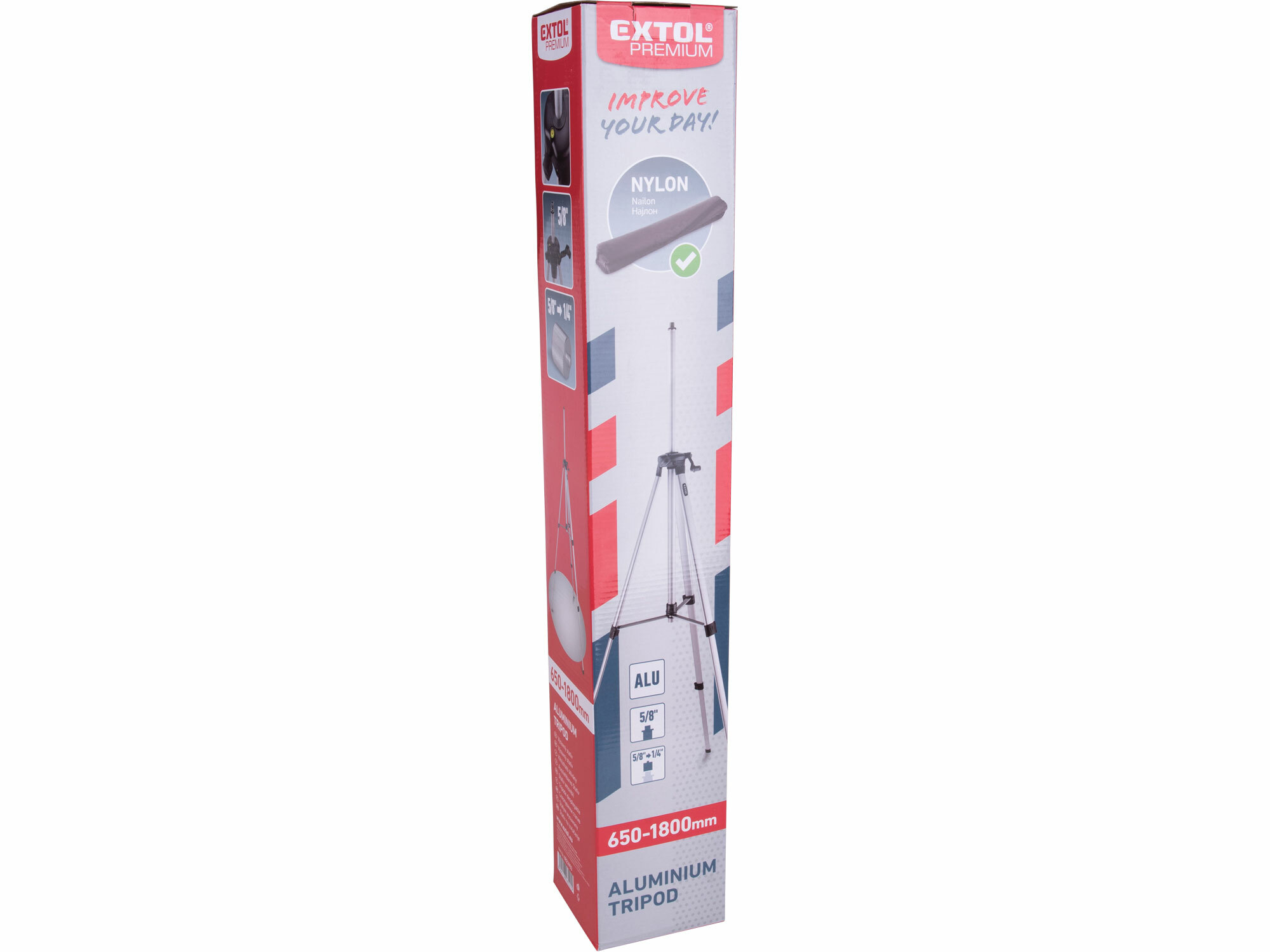 EXTOL PREMIUM 8823903 Statív výsuvný hliníkový, 650-1800mm