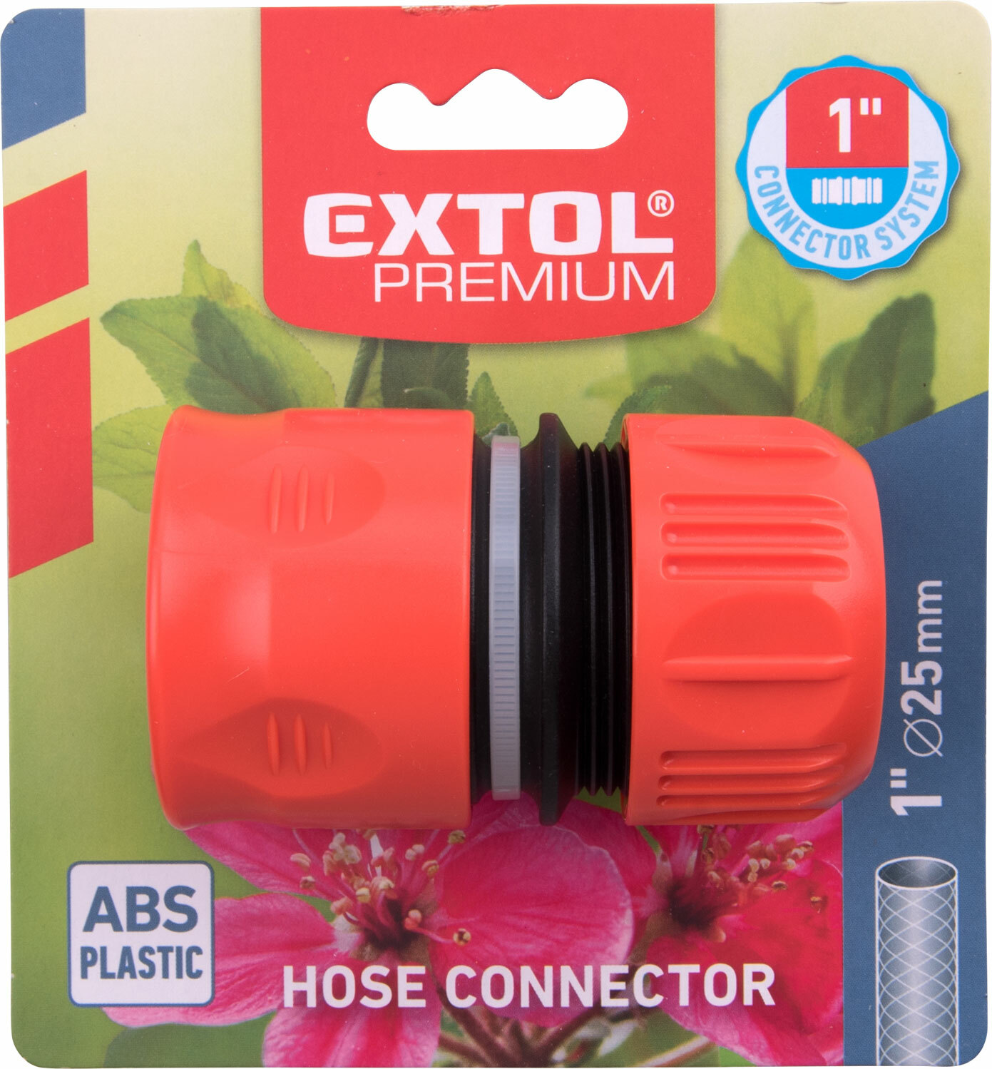 EXTOL PREMIUM 8876503 Rýchlospojka na hadicu plastová, 1''