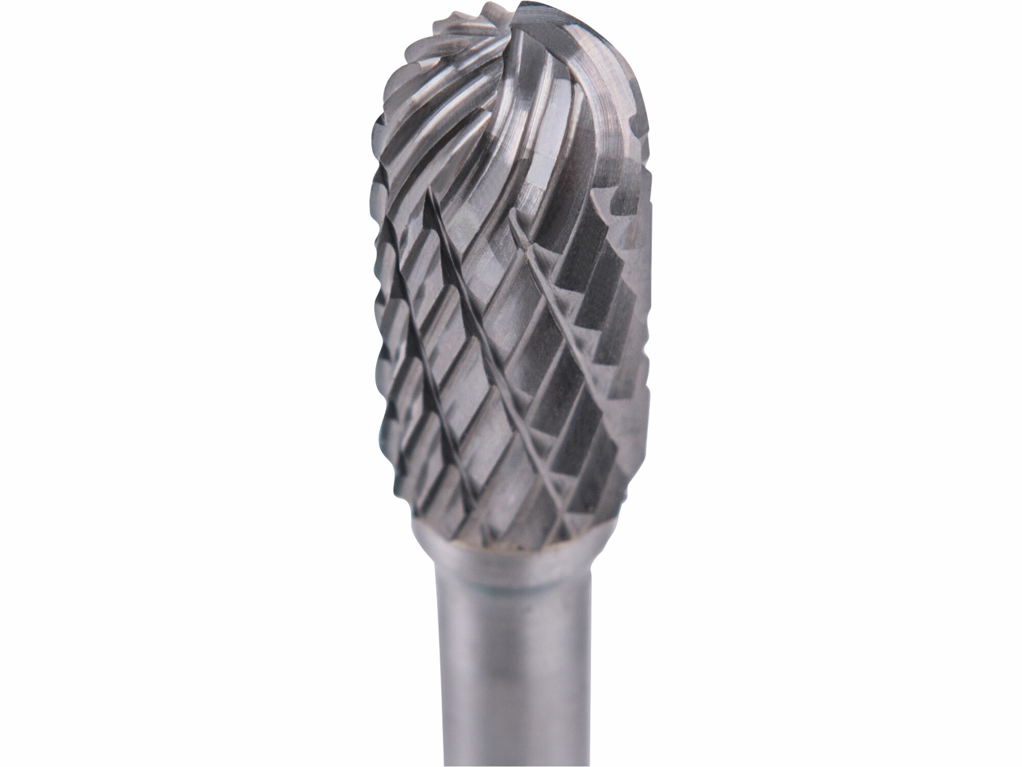 EXTOL INDUSTRIAL 8703724 Fréza karbidová valcová, pologuľaté čelo, Ø10mm, rezná dĺžka 20mm, stopka Ø6mm