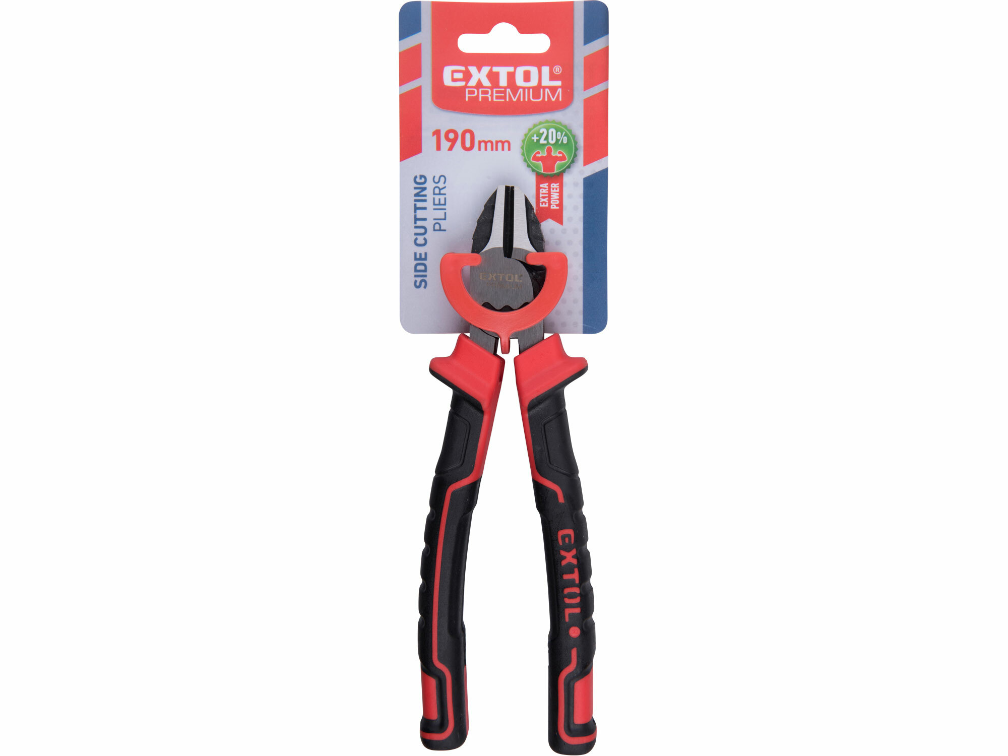 EXTOL PREMIUM 8813197 Kliešte štikacie bočné, 190mm