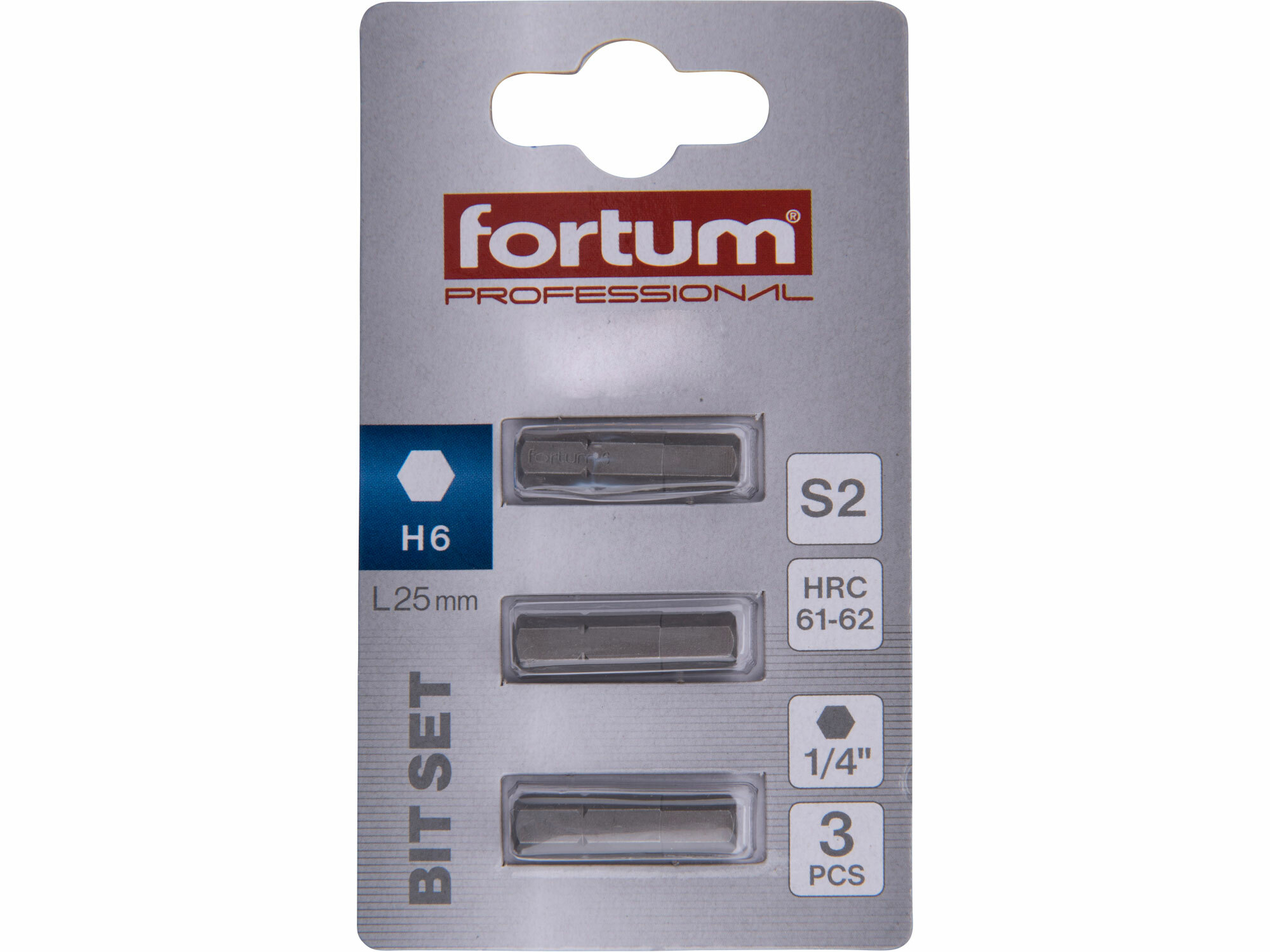 FORTUM 4741508 Bit imbus 3ks, H 6x25mm