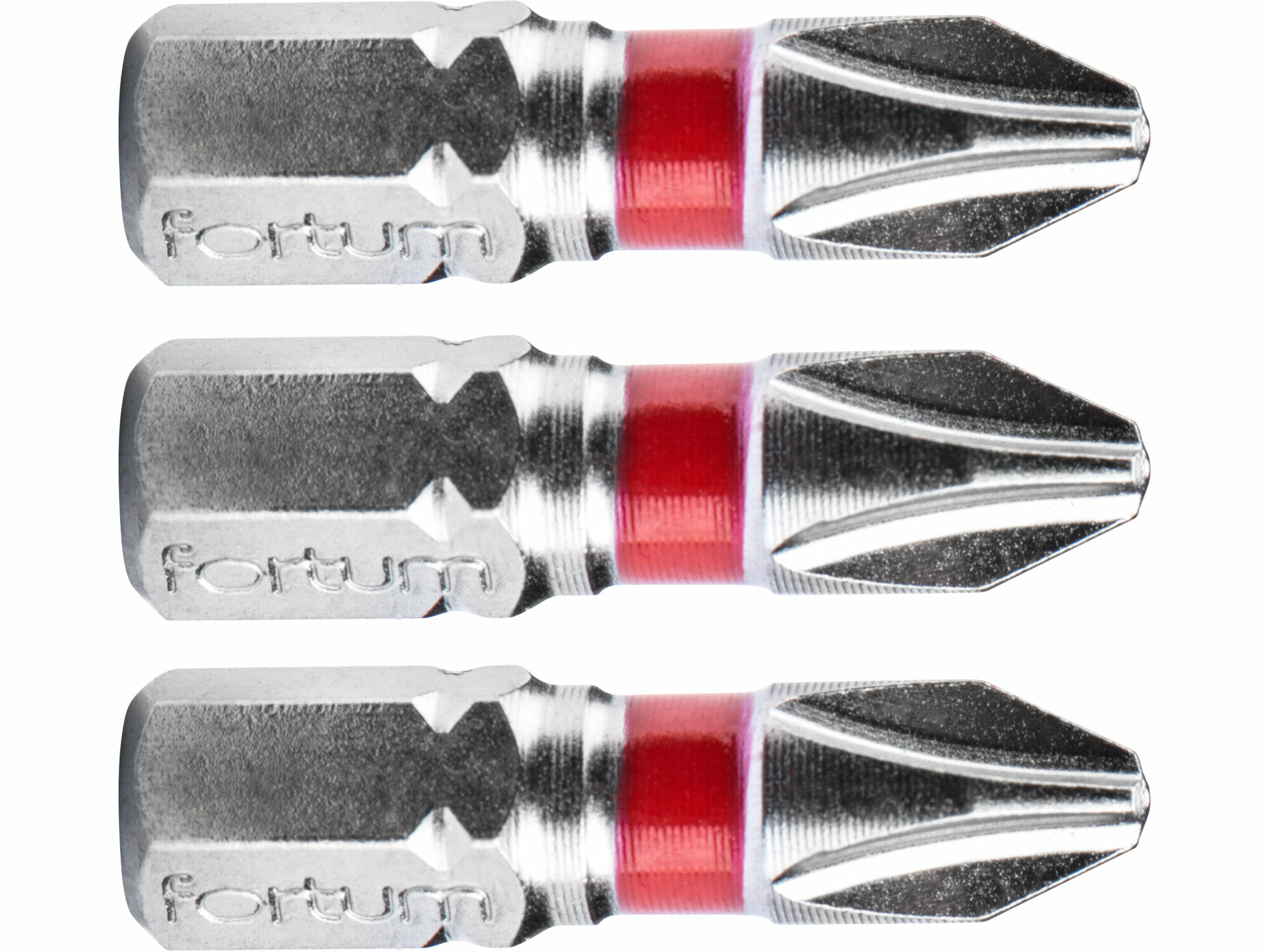 FORTUM 4741202 Bit krížový 3ks, PH 2x25mm