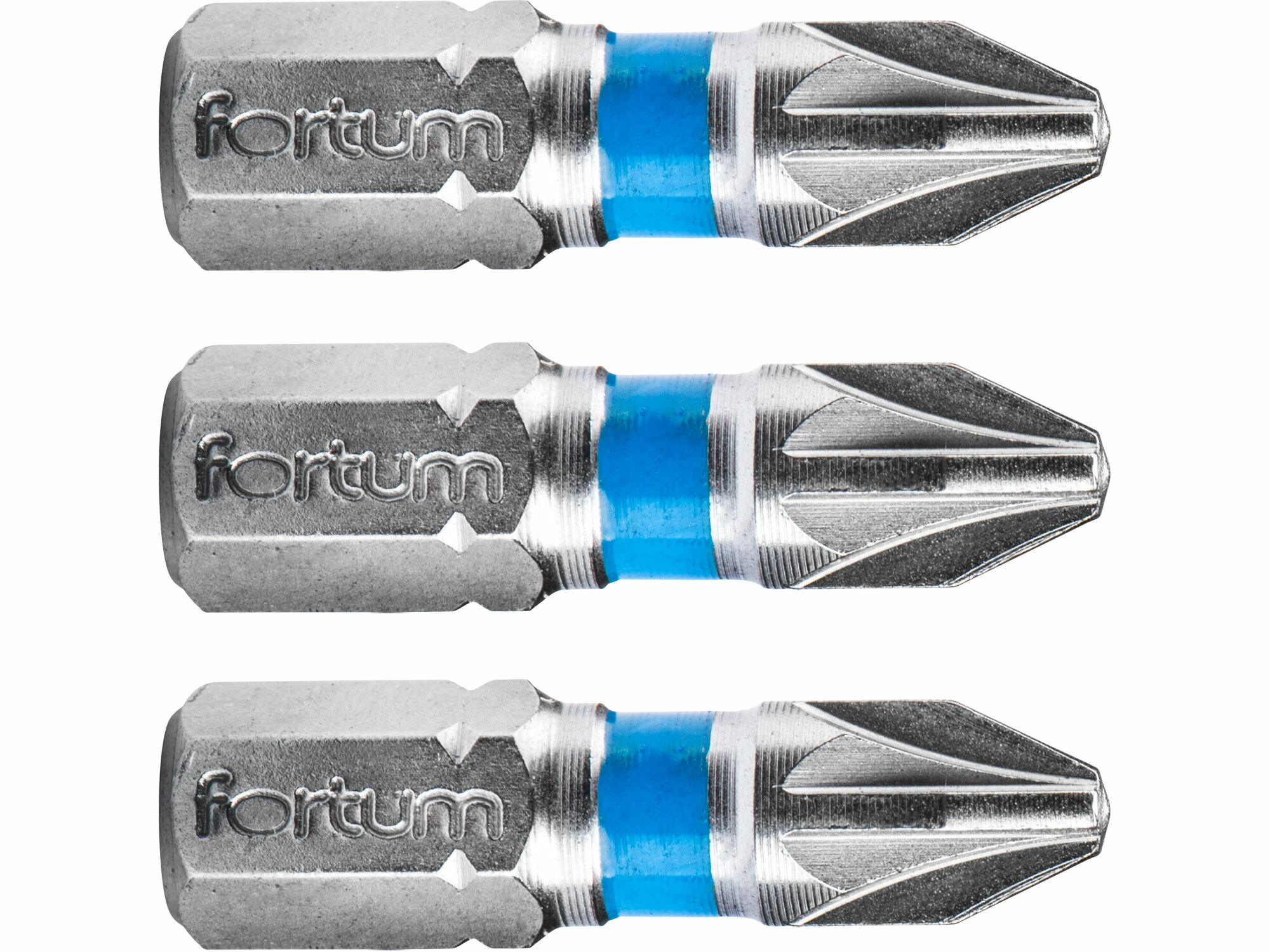 FORTUM 4741302 Bit krížový 3ks, PZ 2x25mm