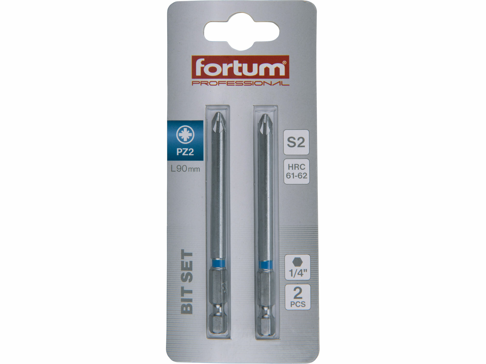 FORTUM 4741322 Bit krížový 2ks, PZ 2x90mm