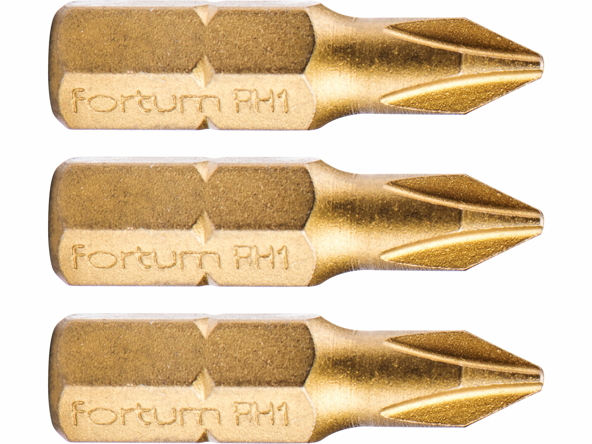 FORTUM 4741271 Bit krížový 3ks, PH 1x25mm