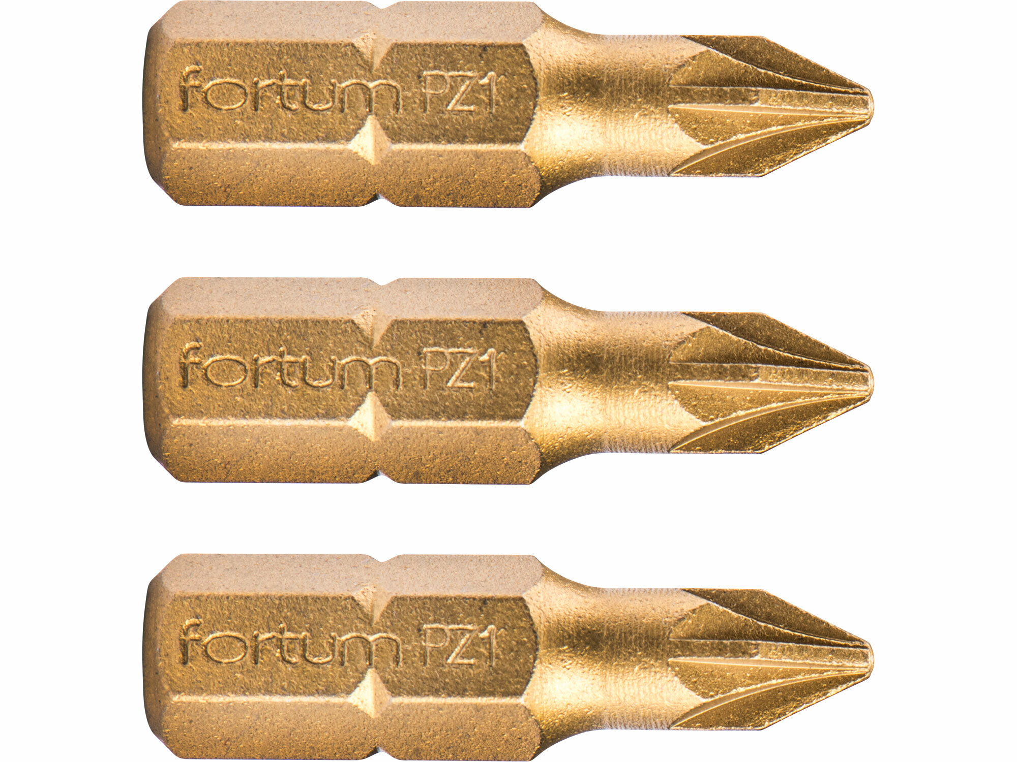FORTUM 4741371 Bit krížový 3ks, PZ 1x25mm