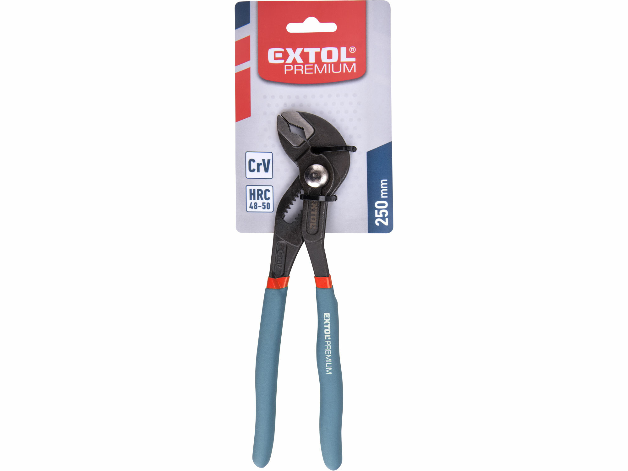 EXTOL PREMIUM 8813167 Siko kliešte, 250mm, rozsah čeľustí 36mm