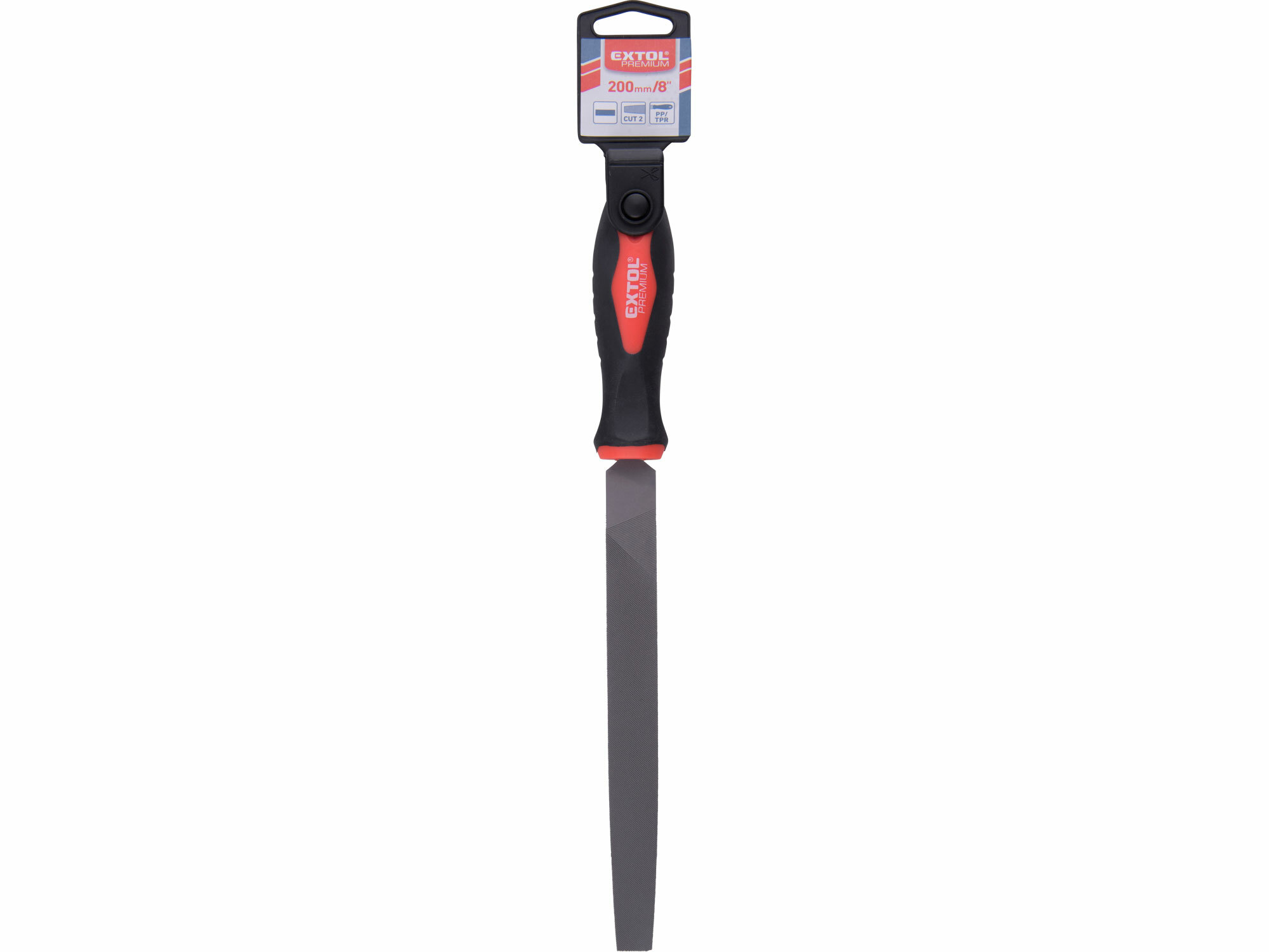 EXTOL PREMIUM 8803600 Pilník plocho-špicatý, 200mm, sek 2