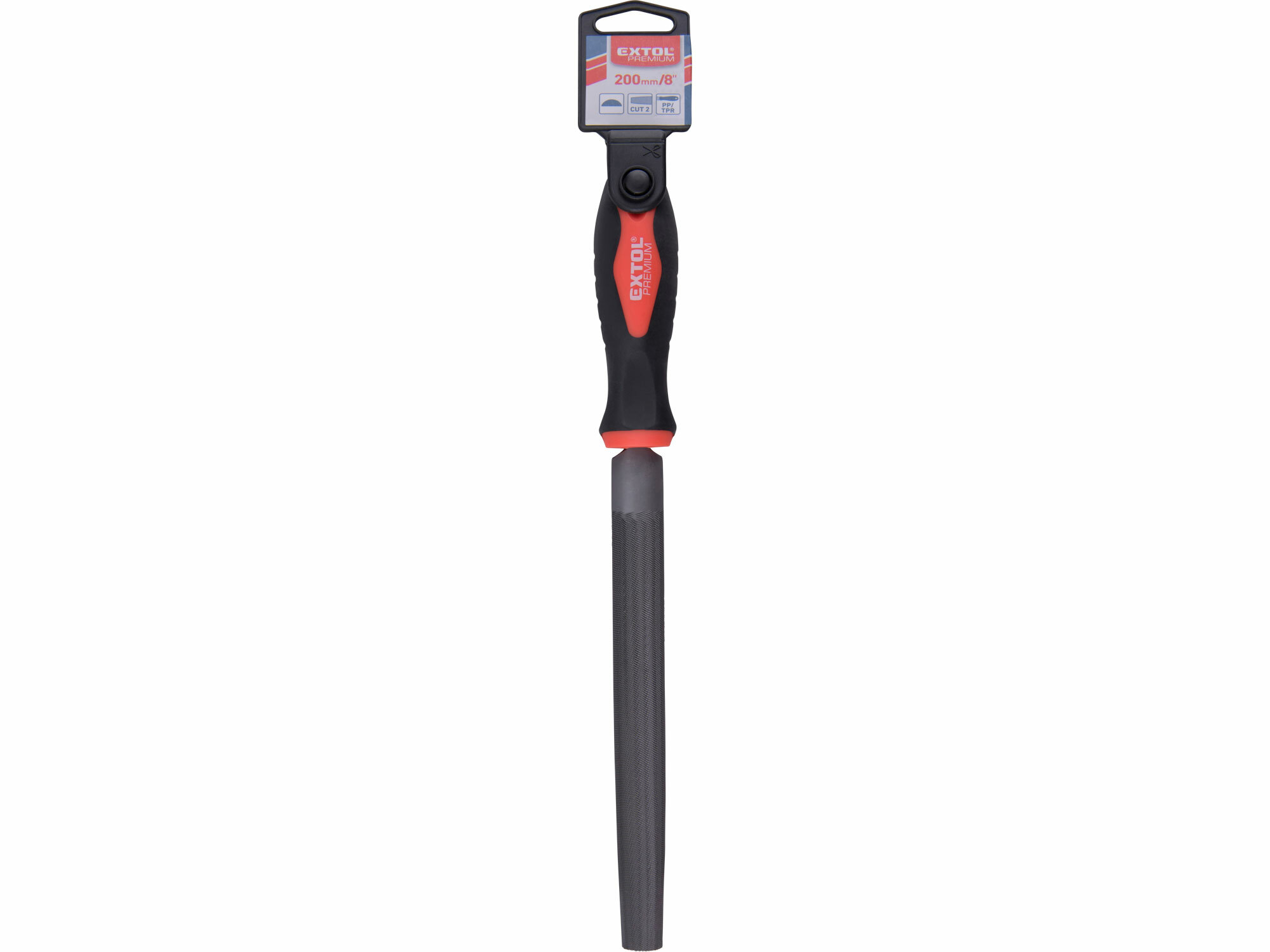 EXTOL PREMIUM 8803602 Pilník úsečový, 200mm, sek 2
