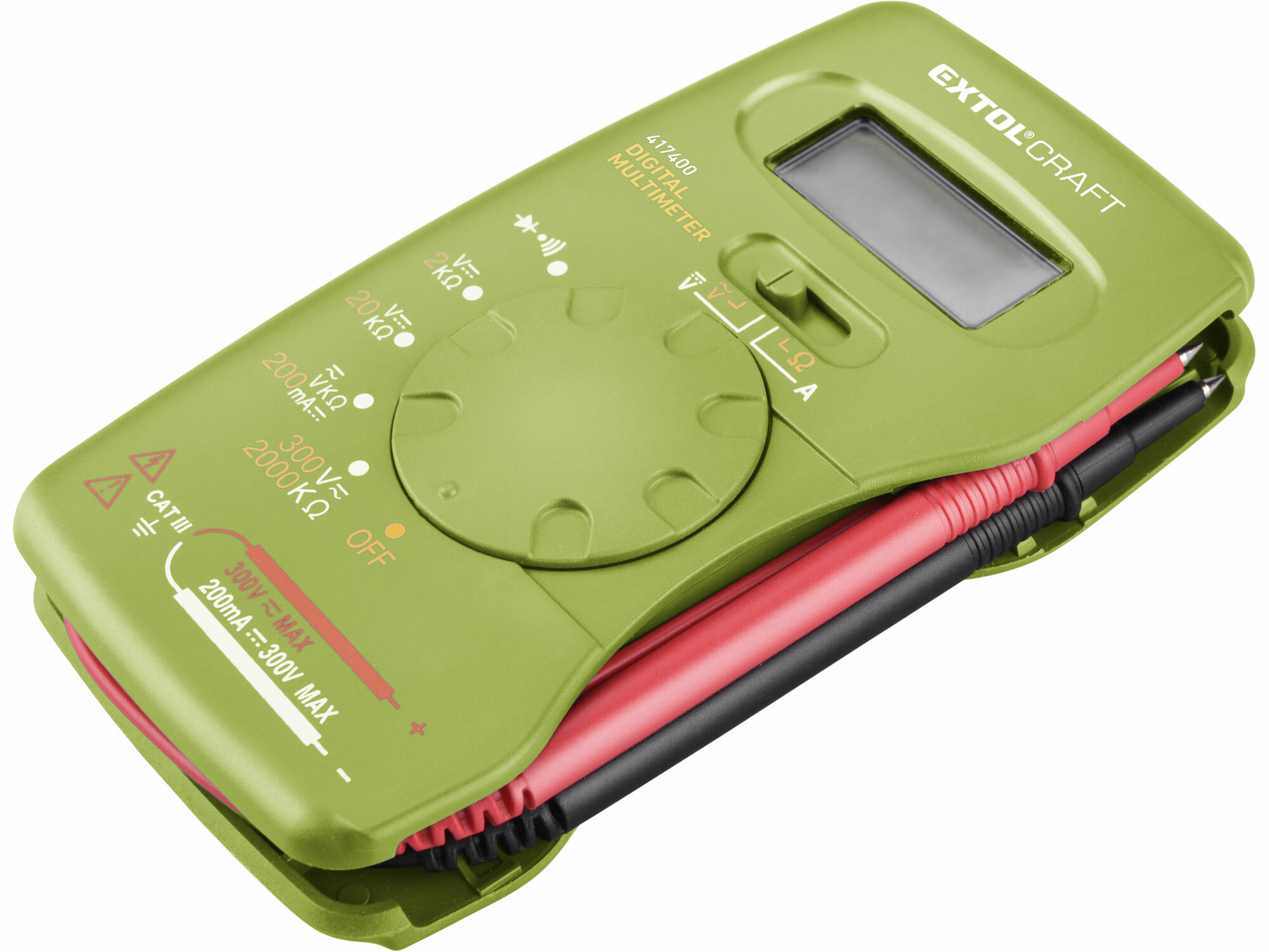 EXTOL CRAFT 417400 Multimeter digitálny s automatickou voľbou rozsahov