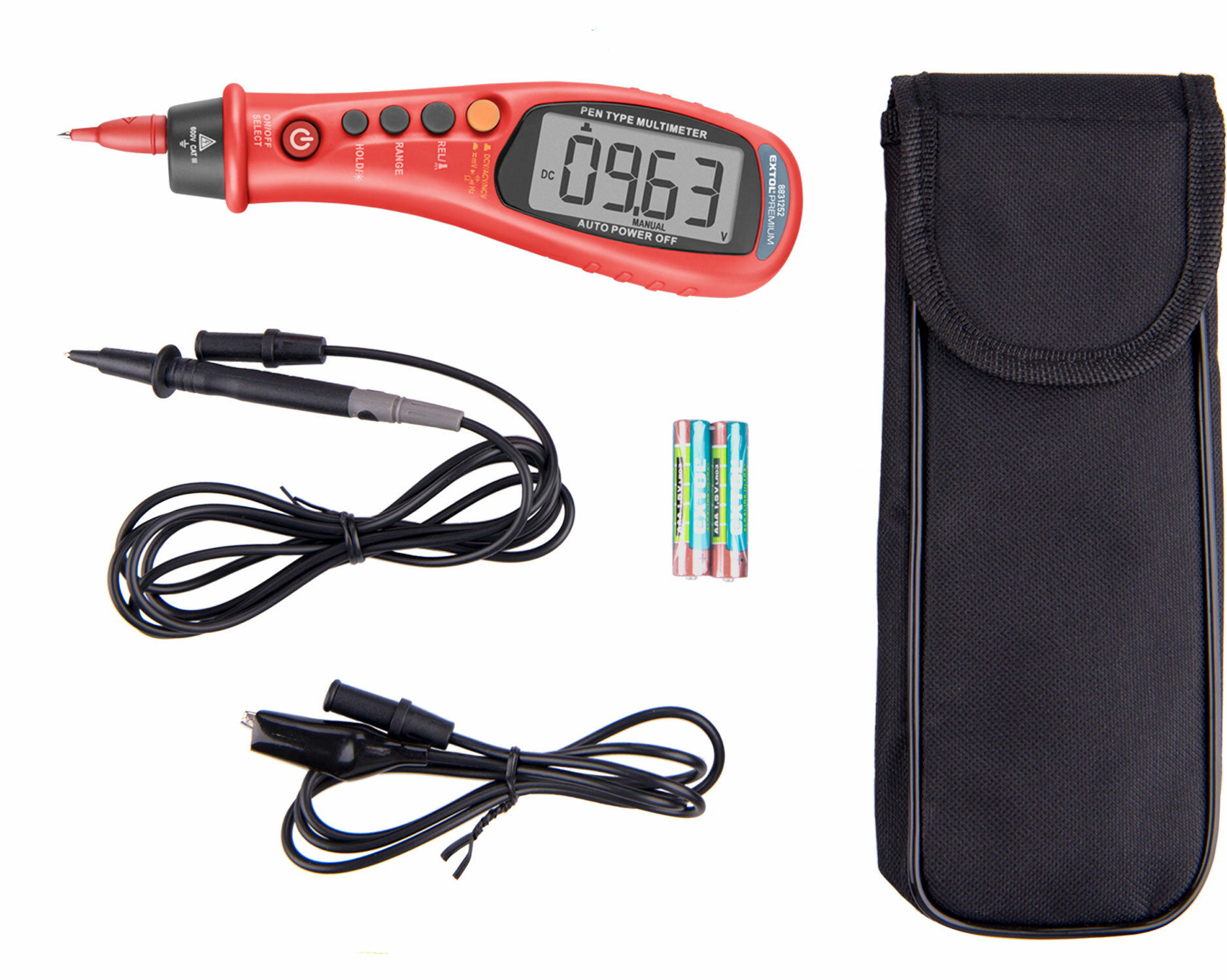 EXTOL PREMIUM 8831252 Multimeter digitálny TrueRMS