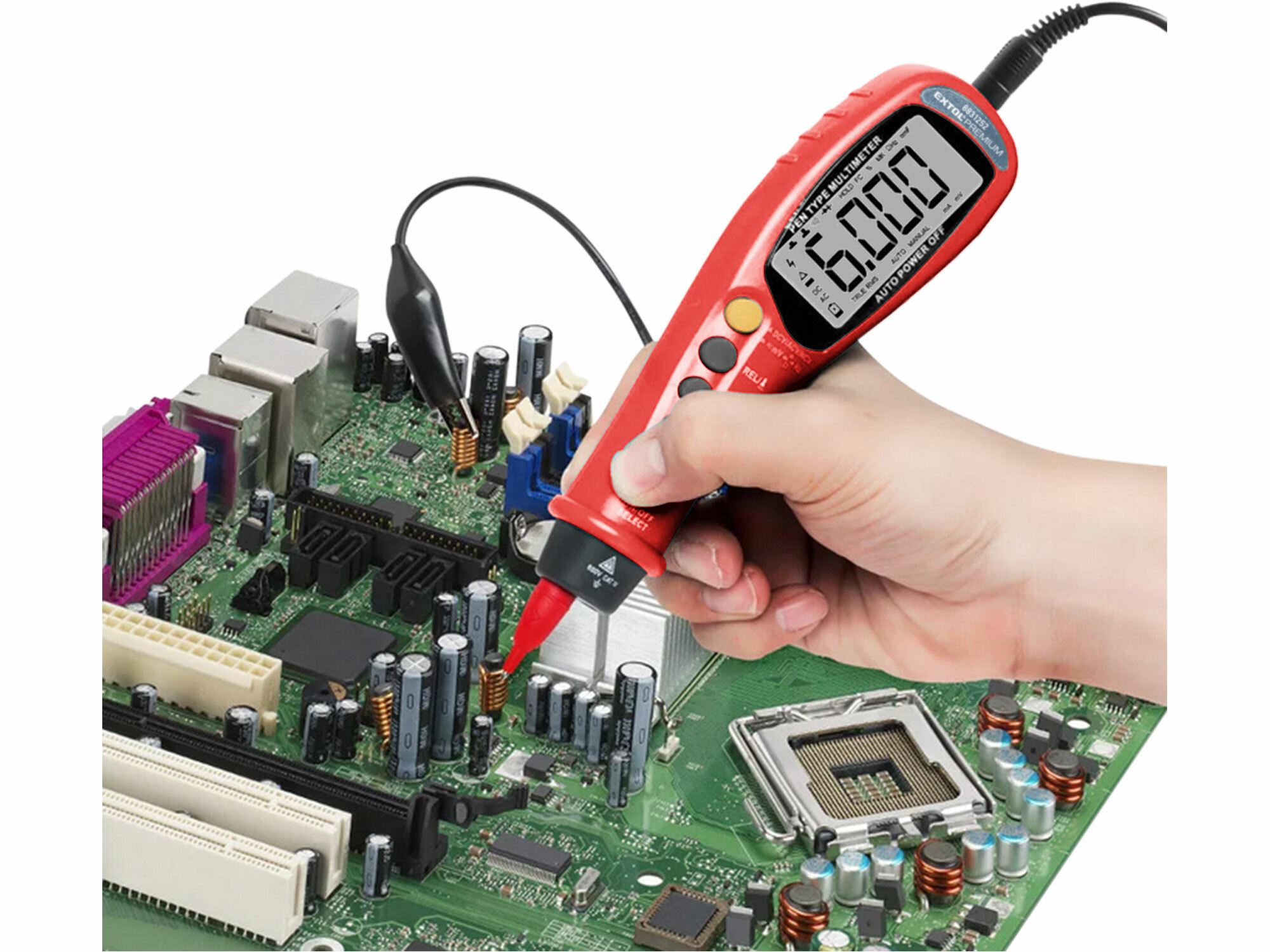 EXTOL PREMIUM 8831252 Multimeter digitálny TrueRMS