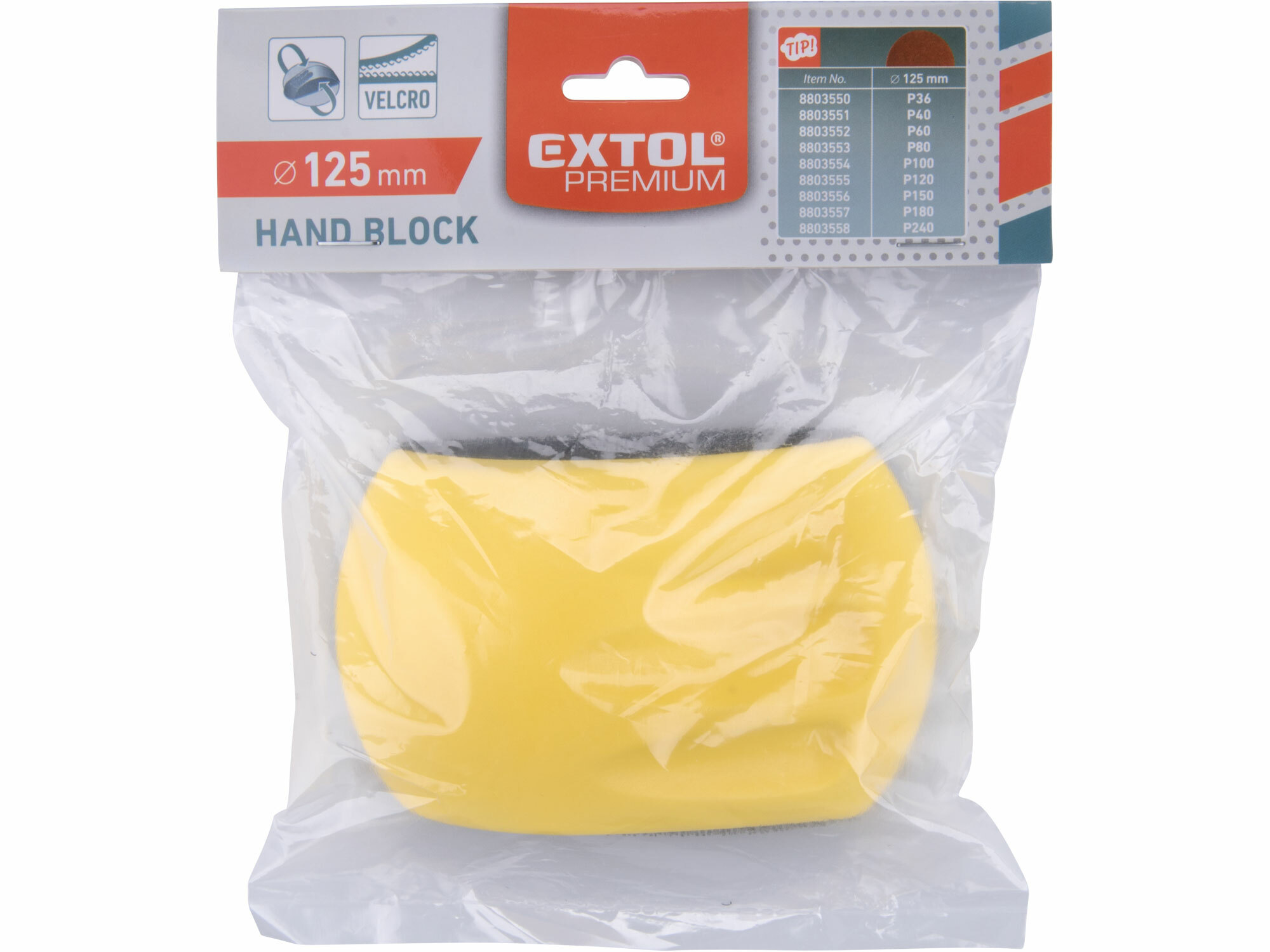 EXTOL PREMIUM 8803502 Držiak na brúsne výseky Ø125mm