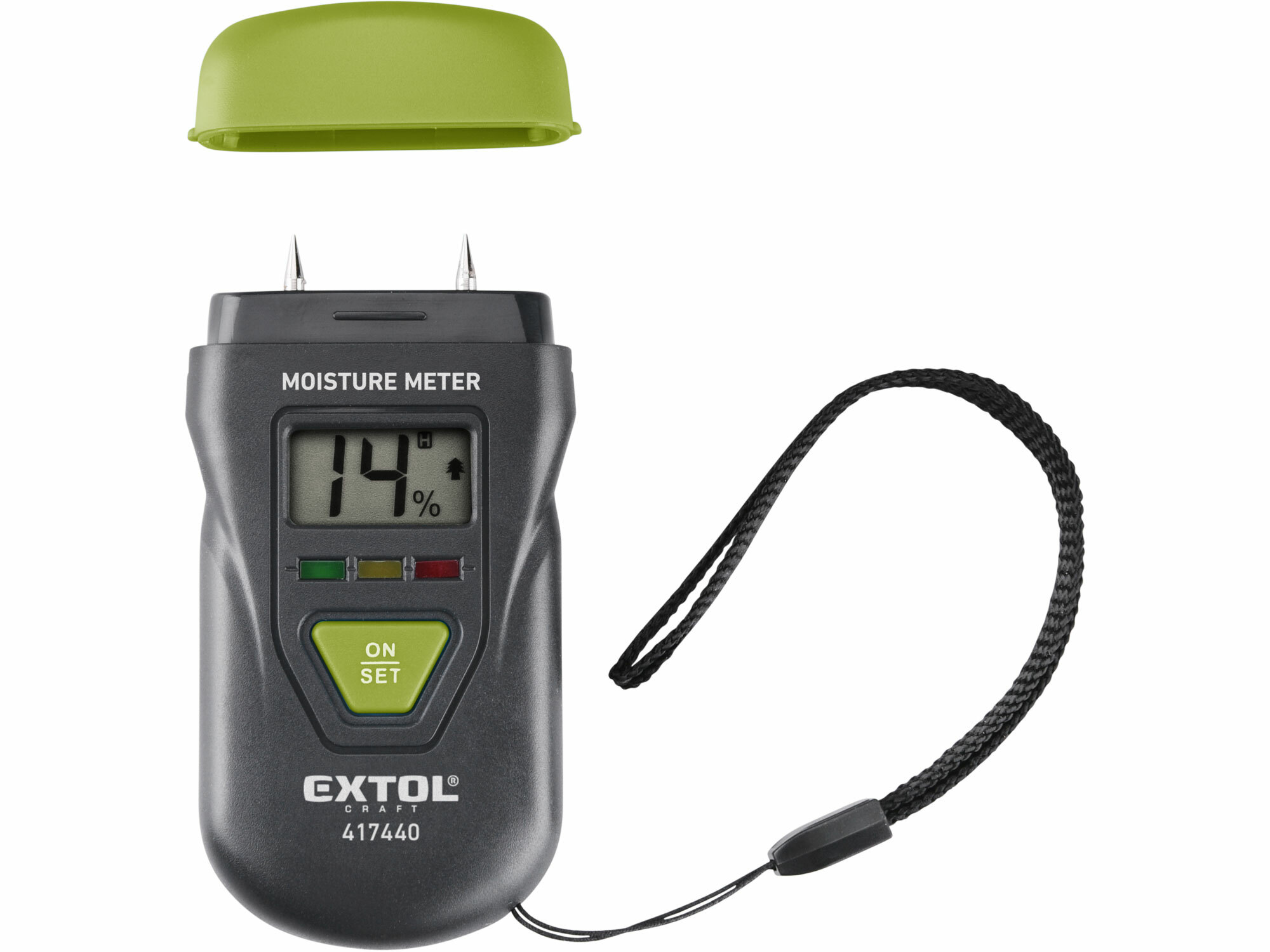 EXTOL CRAFT 417440 Merač vlhkosti digitálny