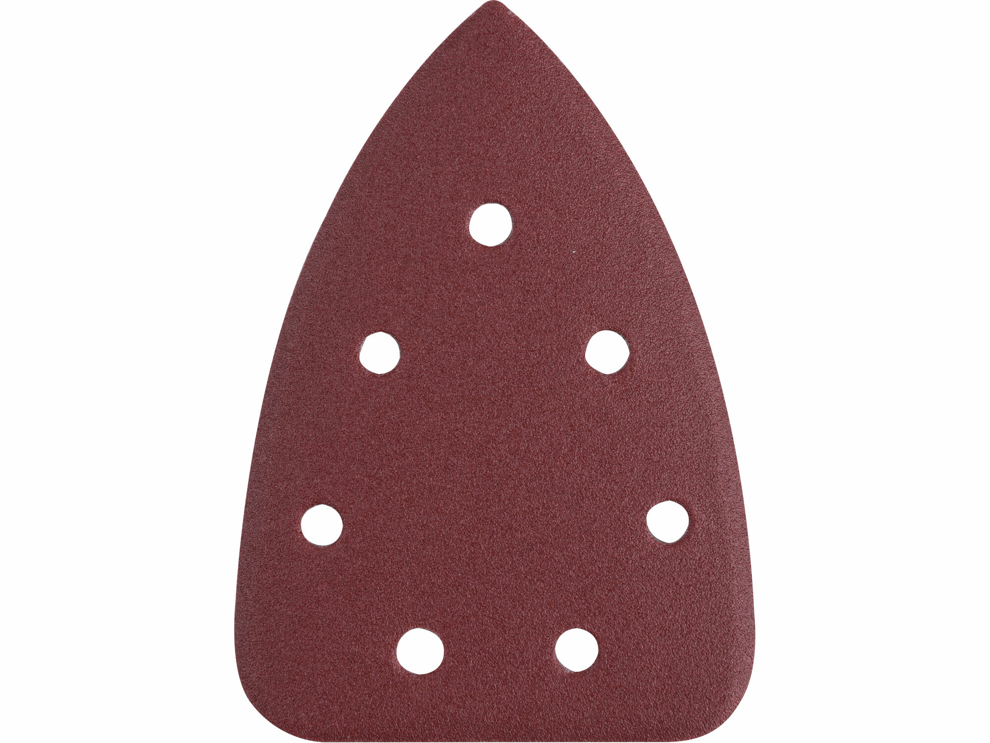 EXTOL PREMIUM 8803992 Papier brúsny deltový na suchý zips 10ks, 7 otvorov, 98x141mm, P60