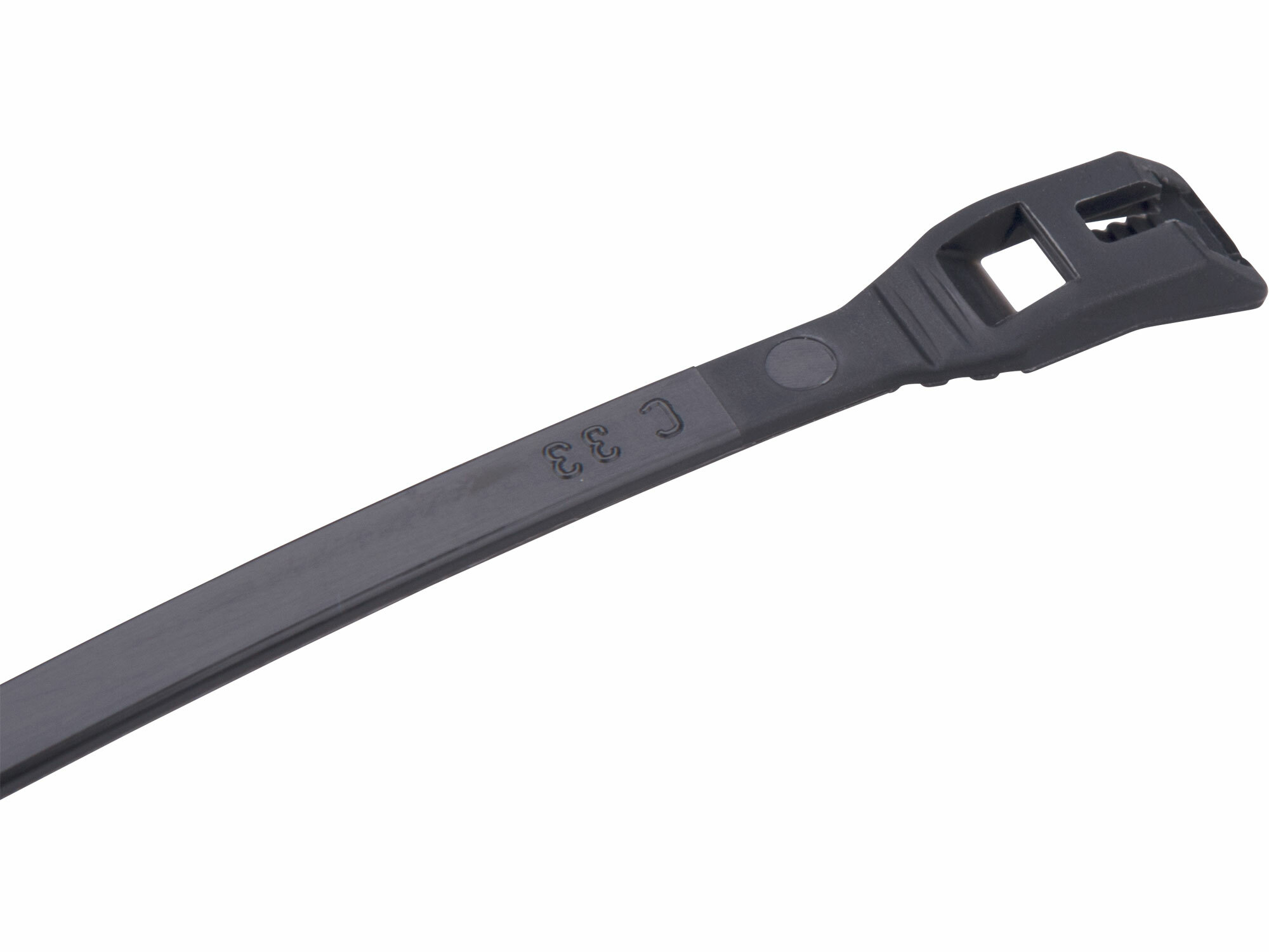 EXTOL PREMIUM 8856234 Pásky sťahovacie čierne, nízkoprofilový zámok, 4,6x280mm, 100ks