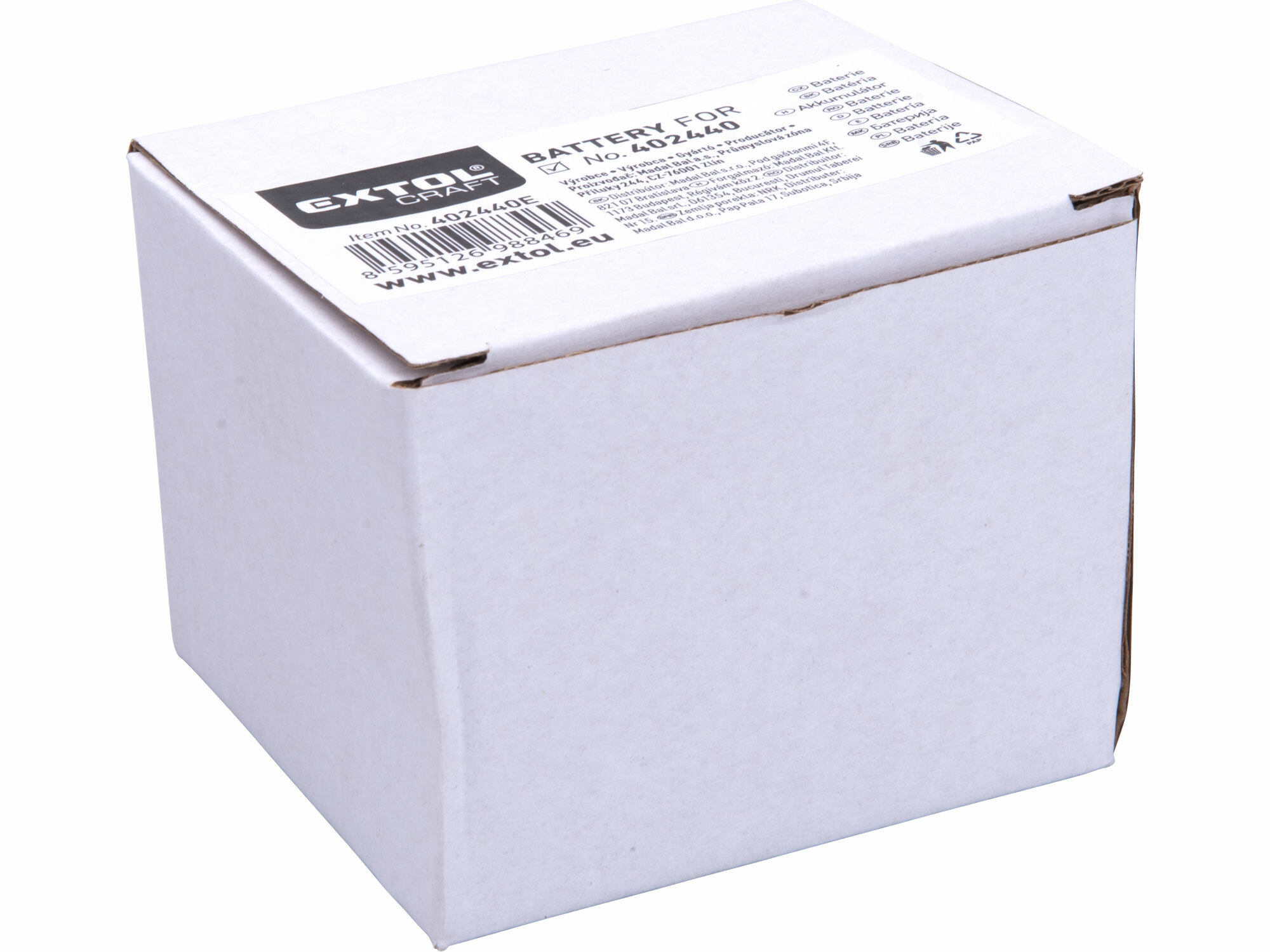 EXTOL CRAFT 402440E Akumulátor 18V/1,5Ah, Li-ion, pre 402440
