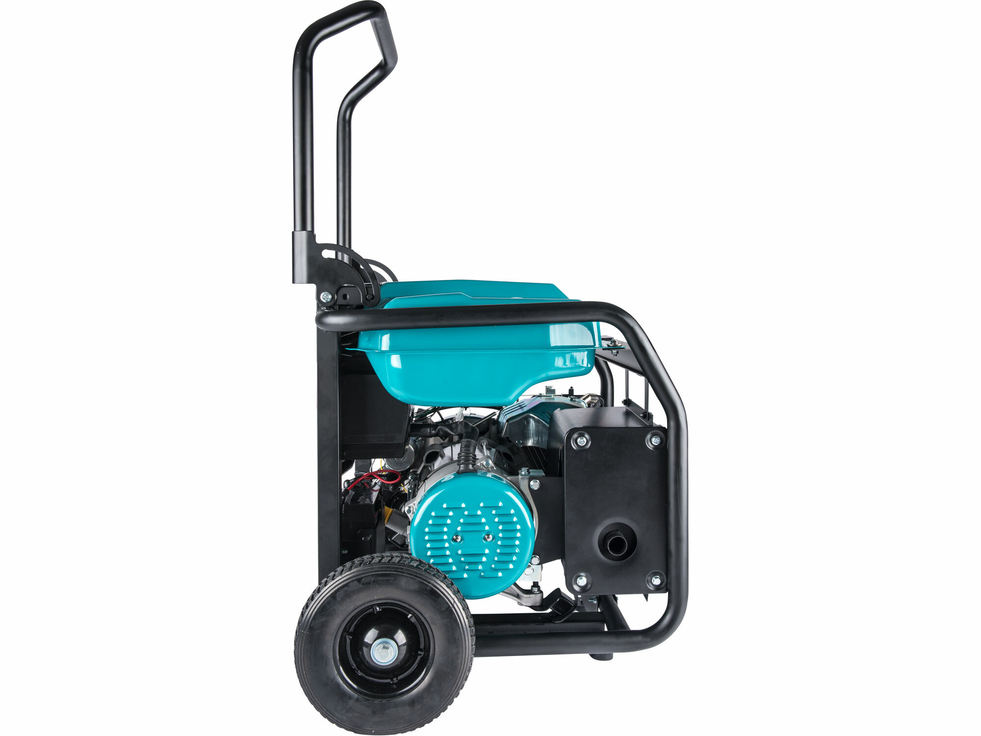 HERON 8896145 Elektrocentrála rámová benzínová 1F, 8,2kW, podvozok, elektrický štart