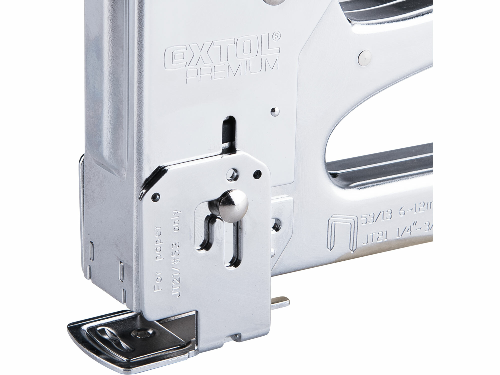EXTOL PREMIUM 8851105 Pištoľ sponkovacia 3v1, spony 6-12mm