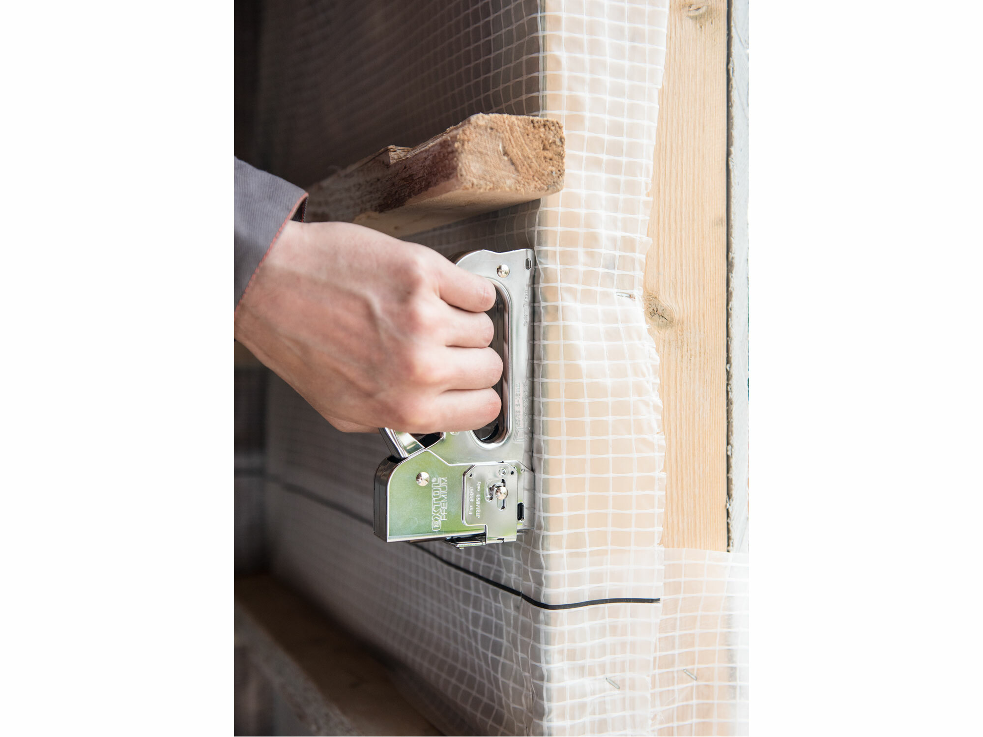 EXTOL PREMIUM 8851105 Pištoľ sponkovacia 3v1, spony 6-12mm
