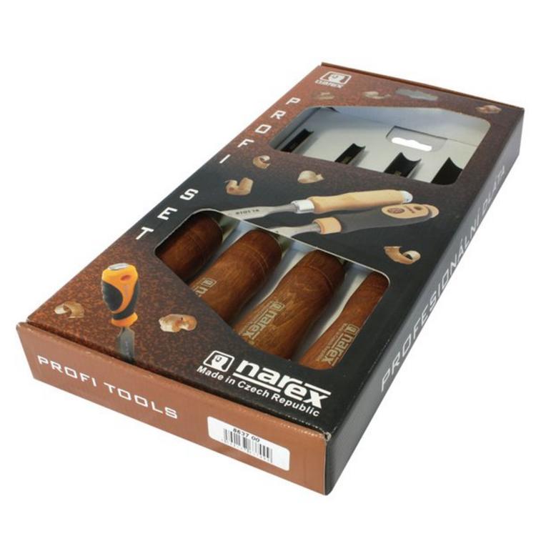 Narex Bystřice Sada dlát 8637 00 dutých wood line