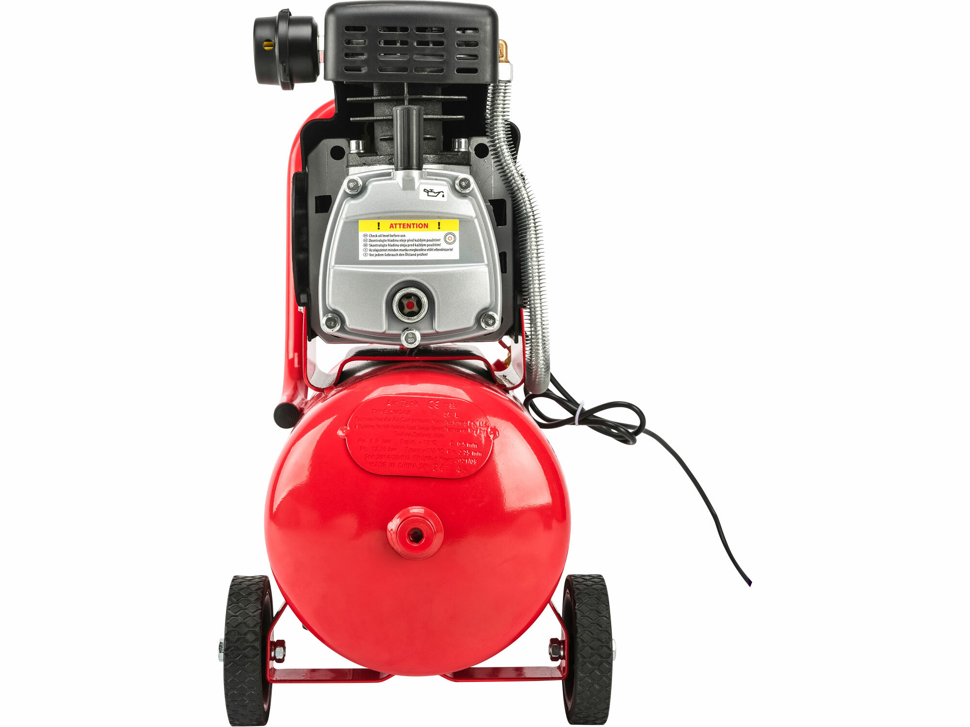 EXTOL PREMIUM 8895310 Kompresor olejový, príkon 1,5kW, nádoba 24l, max. 8bar