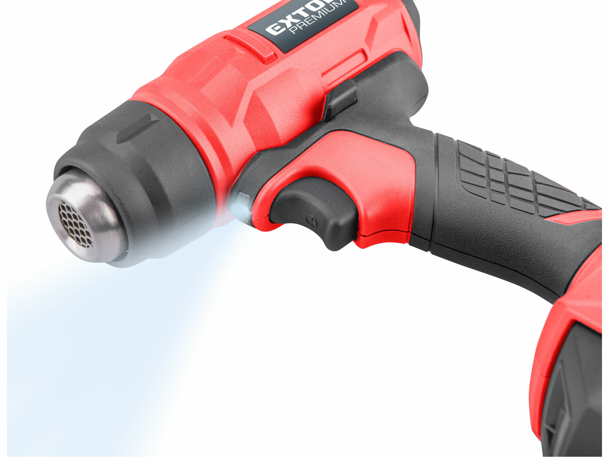 EXTOL PREMIUM 8891866 Pištoľ teplovzdušná aku Share20V, 1x2Ah, 550°C