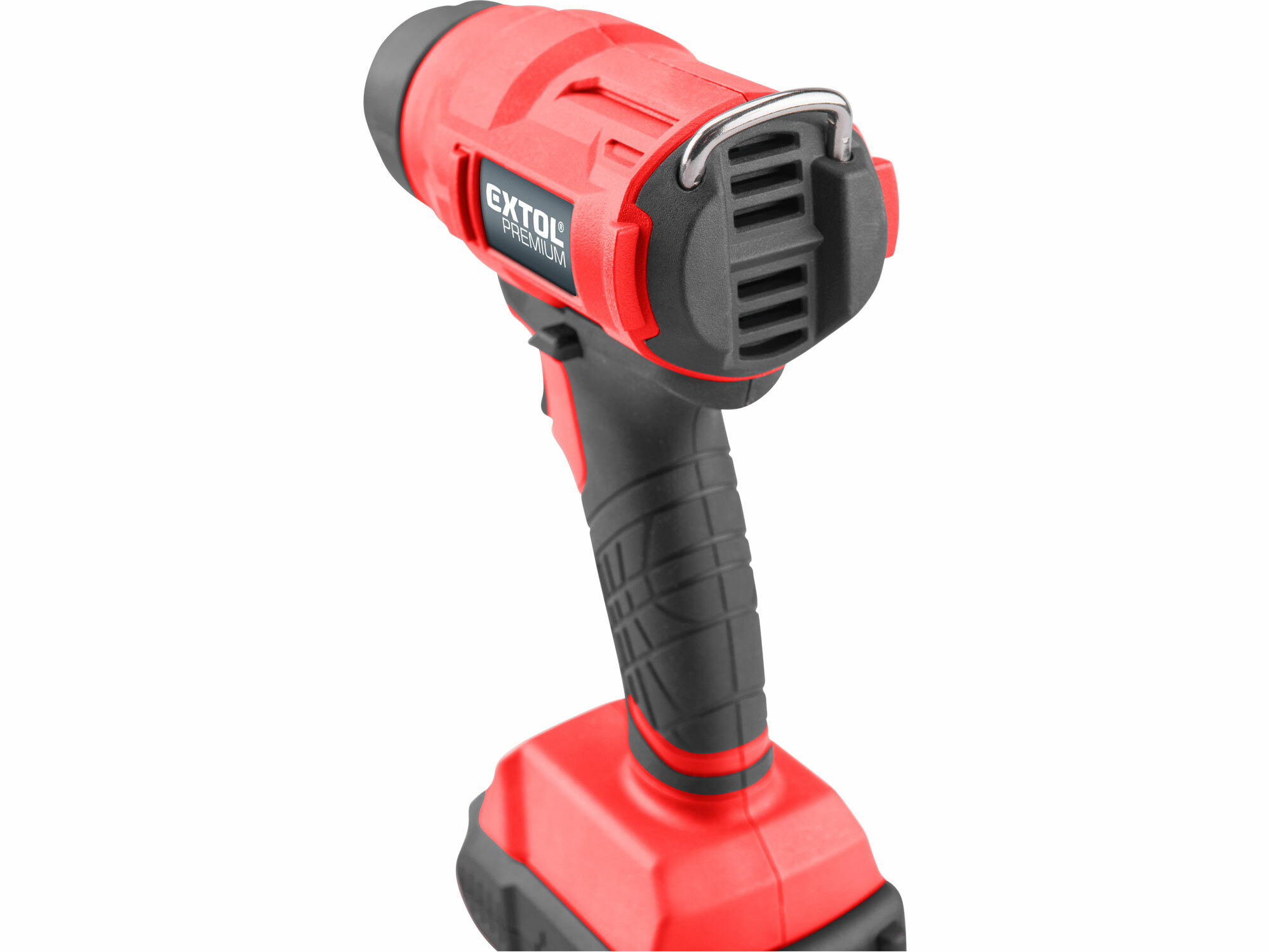 EXTOL PREMIUM 8891866 Pištoľ teplovzdušná aku Share20V, 1x2Ah, 550°C