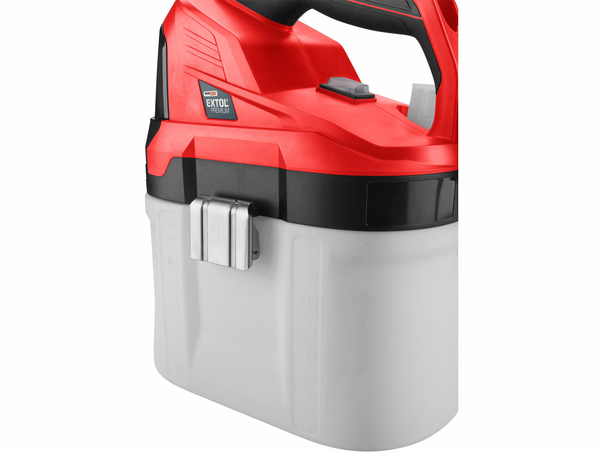 EXTOL PREMIUM 8891879 Postrekovač záhradný aku Share20V, bez aku a nabíjačky, 7,5L, 1,5bar