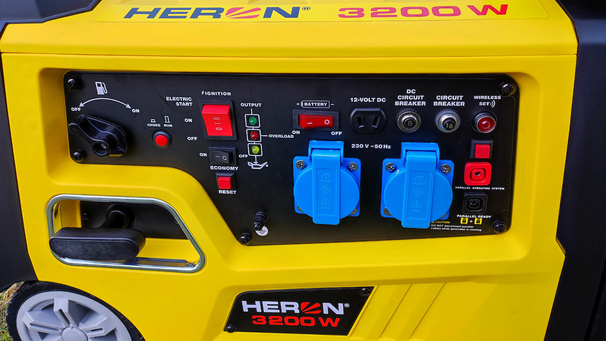 HERON 8896222 Elektrocentrála invertorová tichá 1F, 3,2kW, s diaľkovým ovládaním