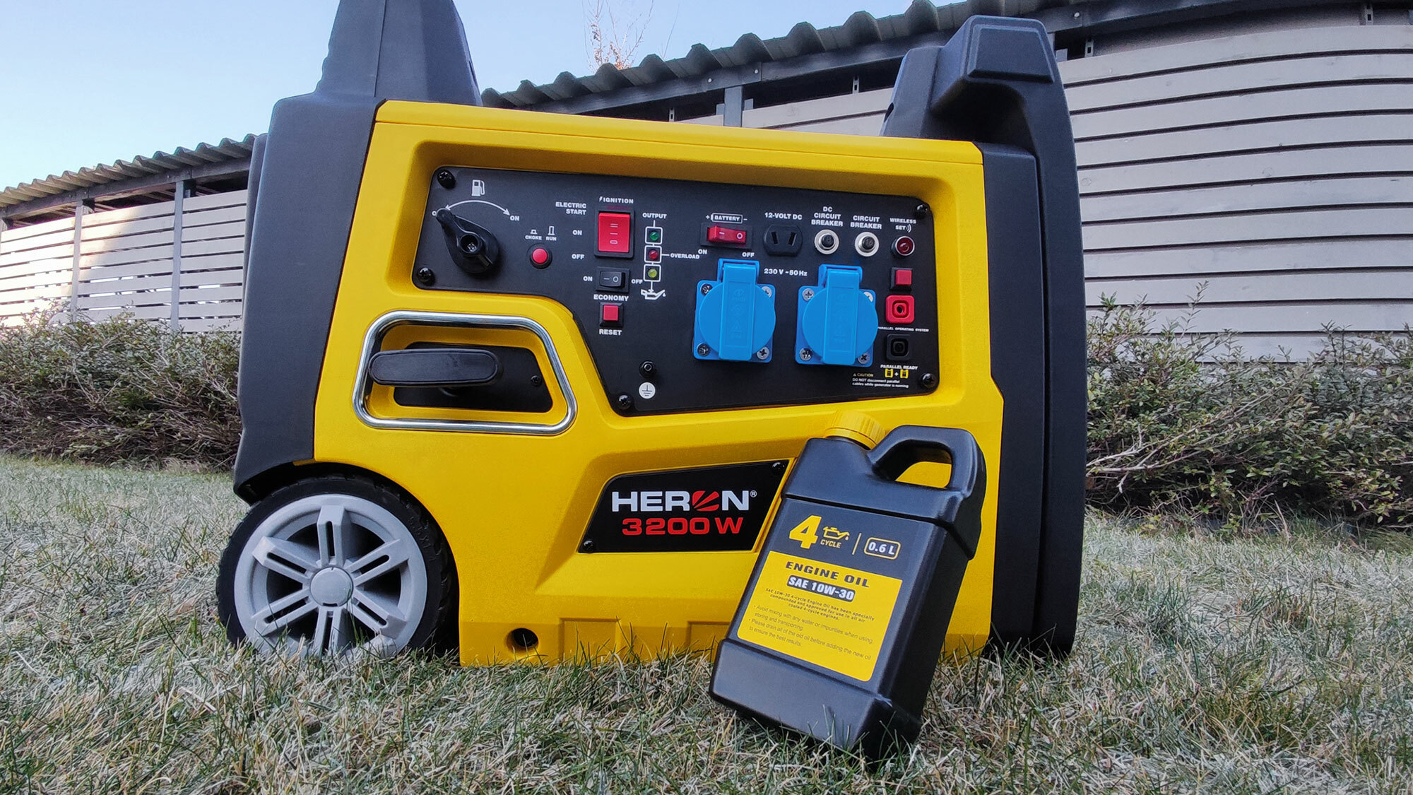 HERON 8896222 Elektrocentrála invertorová tichá 1F, 3,2kW, s diaľkovým ovládaním
