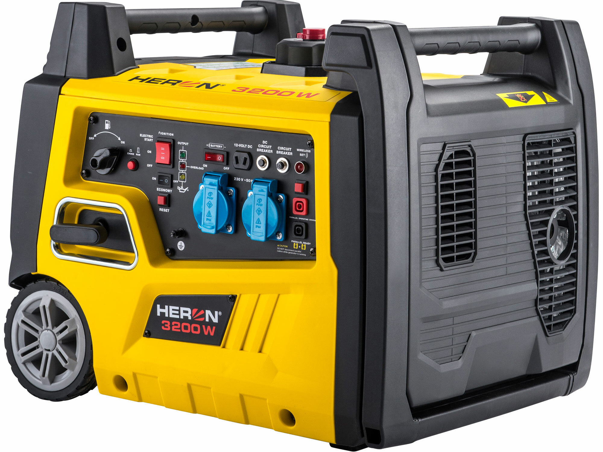 HERON 8896222 Elektrocentrála invertorová tichá 1F, 3,2kW, s diaľkovým ovládaním