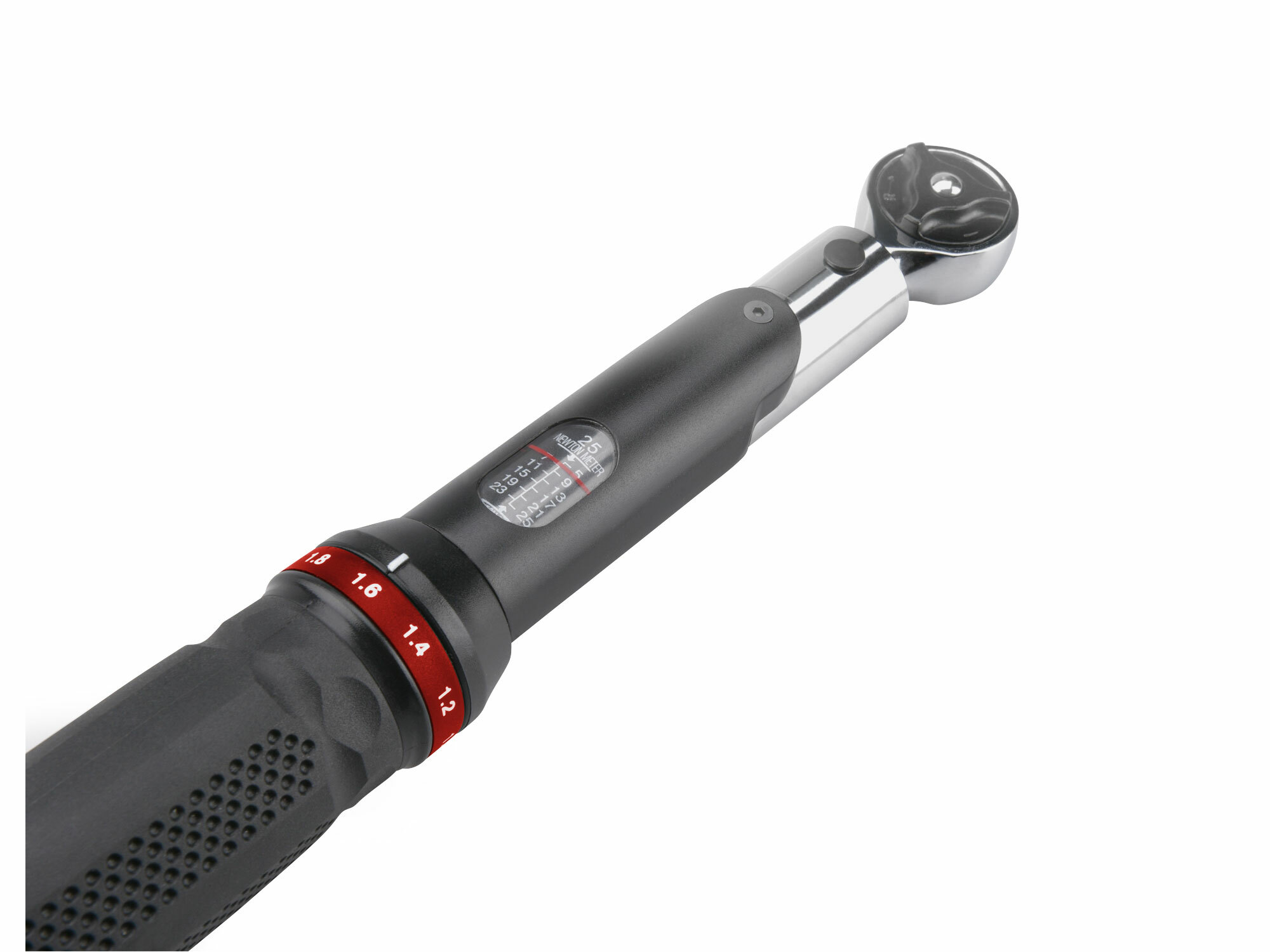 FORTUM 4700214 Kľúč momentový so stupnicou, 1/4", 5-25Nm, dĺžka 300mm